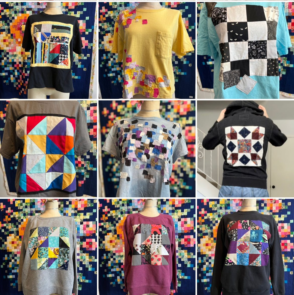 A Panic Clothing - Quilty Crop Tee - Choose Your Style!