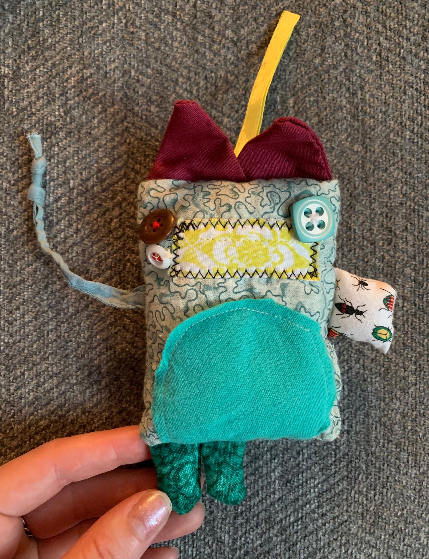 Mini Monster - Keychain, Ornament, Backpack Charm