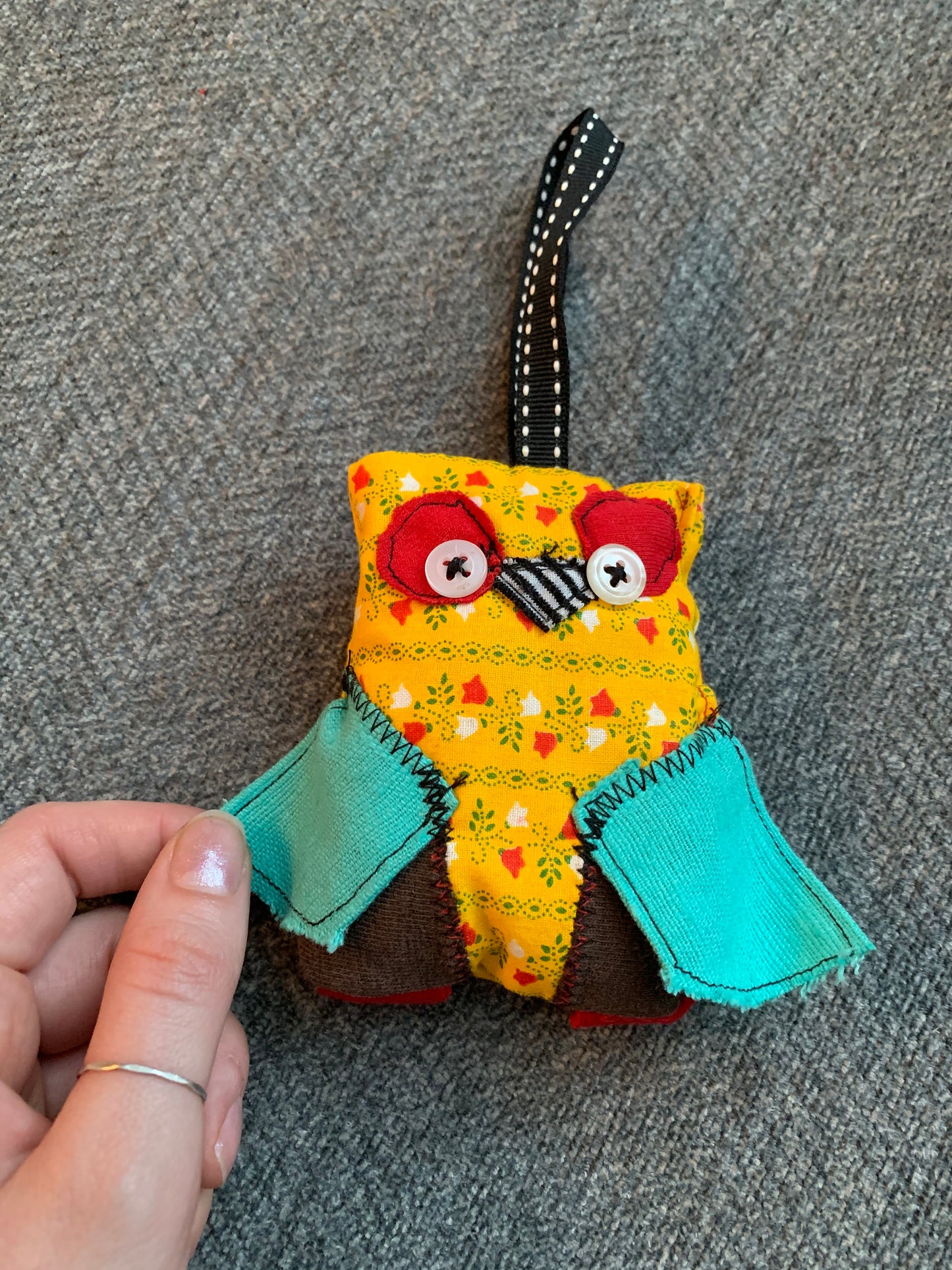Mini Animal Friend - Owl - Keychain, Ornament, Backpack Charm