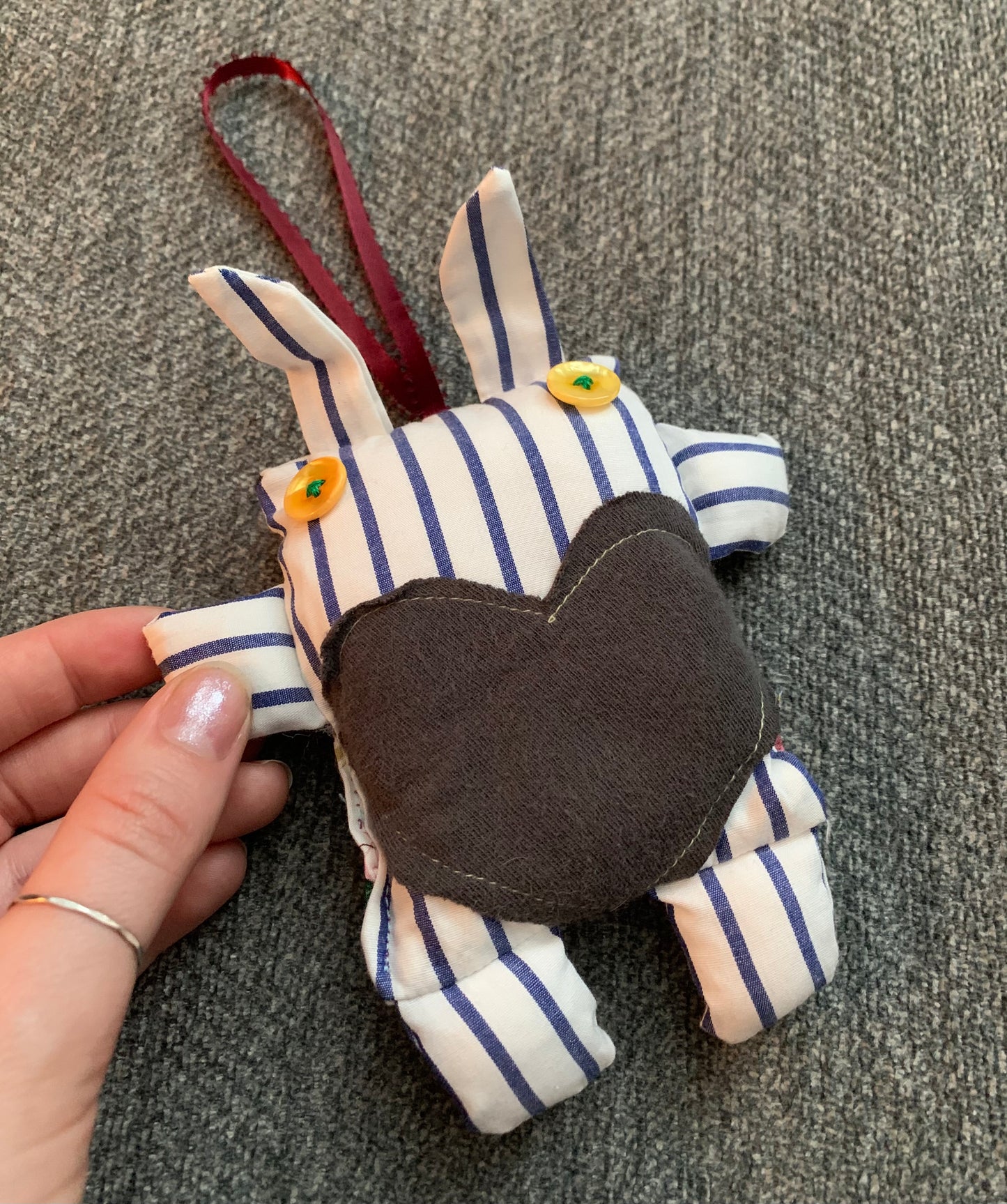 Mini Bunny - Keychain, Ornament, Backpack Charm