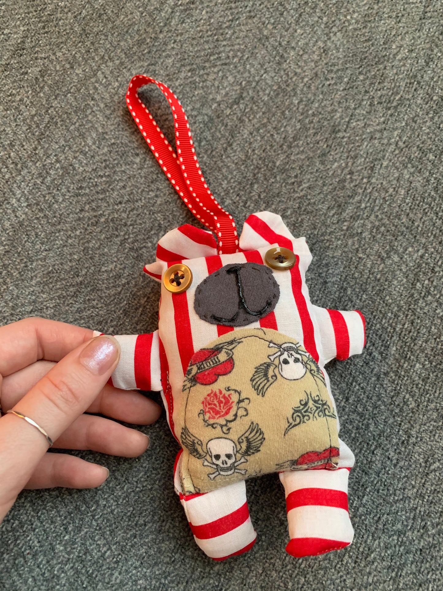 Mini Animal Friend - Bear - Keychain, Ornament, Backpack Charm