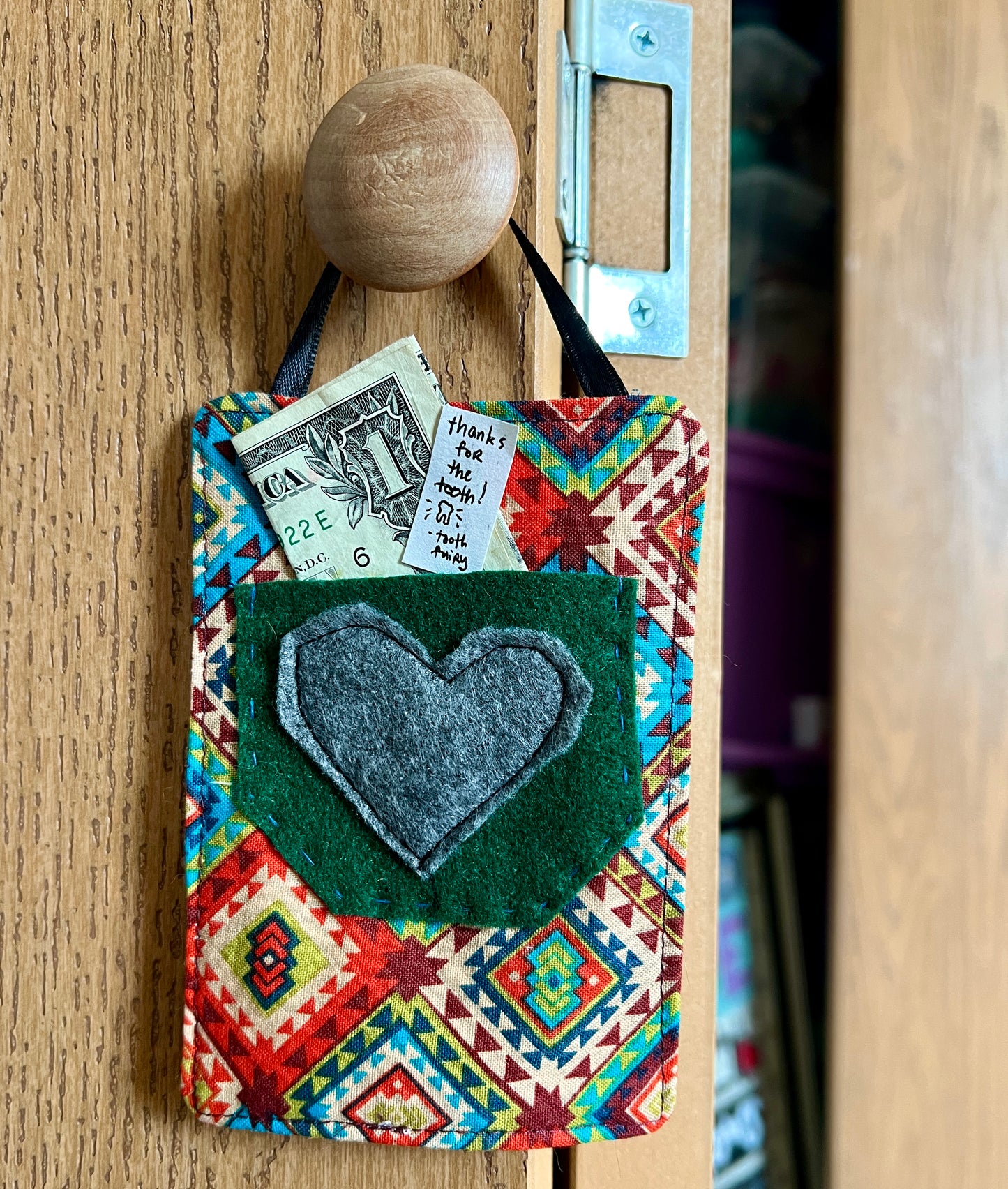 Tooth Fairy Pocket Door Hanger - Sanrio Hello Kitty and Friends
