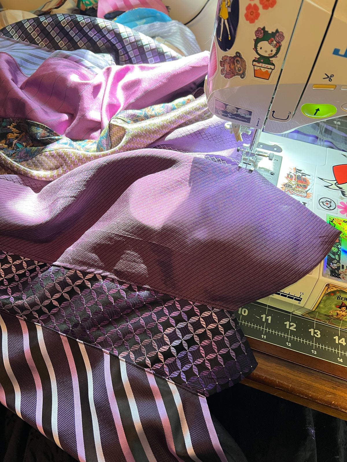 Panic Clothing - Skirt Collection - Patchwork or Neckties - Sustainable Upcycled with Pockets!