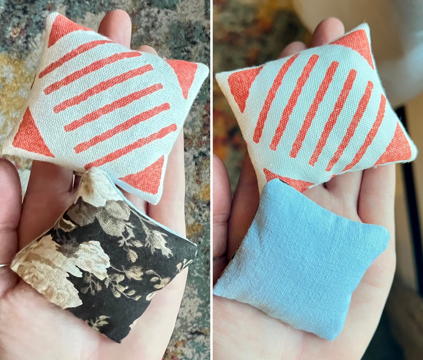 Barbie Doll Pillow - Handmade Miniatures Sold Individually -  1:6 Scale