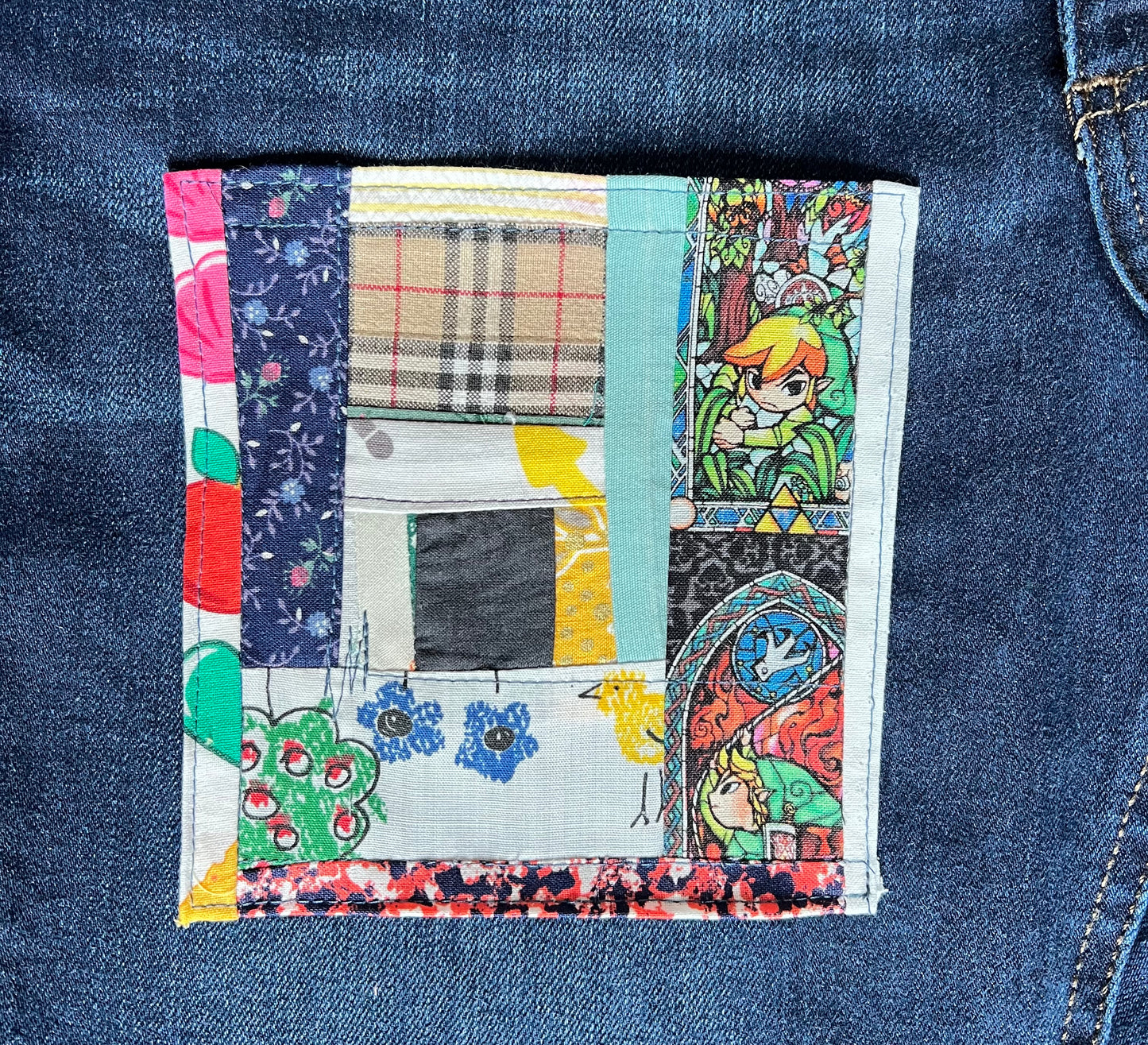 Panic Punk Patch - Scrappy, Ice Cream Cones or Hexie Flowers