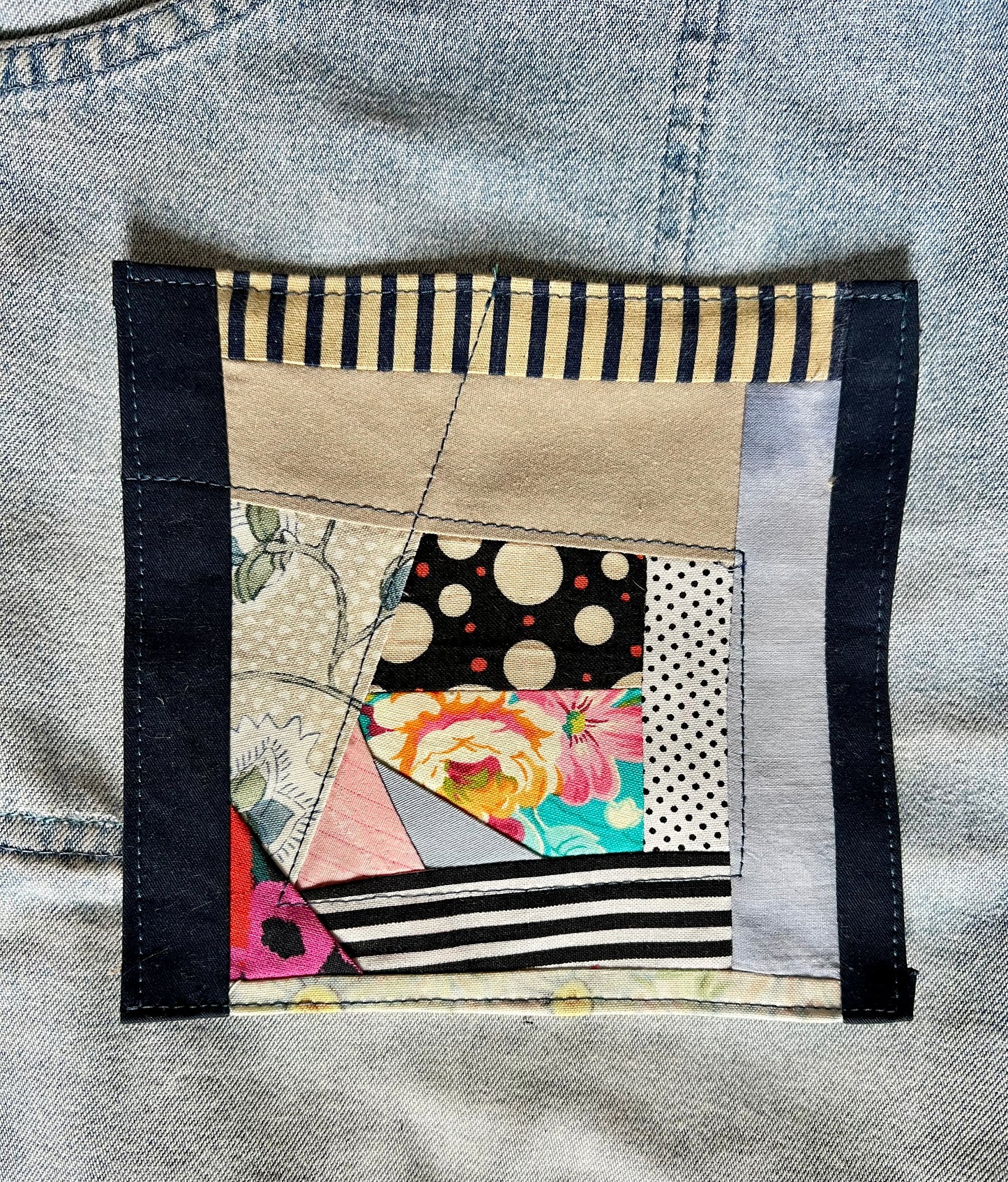 Panic Punk Patch - Scrappy, Ice Cream Cones or Hexie Flowers