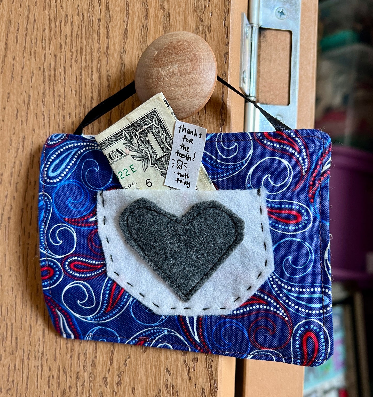 Tooth Fairy Pocket Door Hanger - Sanrio Hello Kitty and Friends