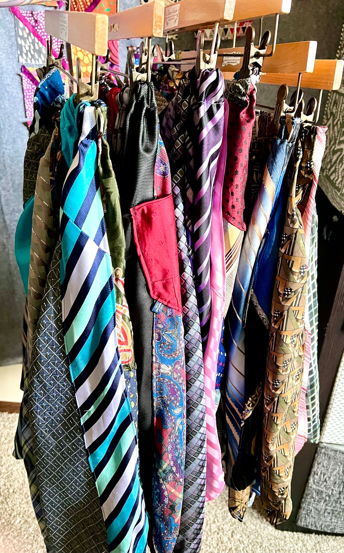 Panic Clothing - Skirt Collection - Patchwork or Neckties - Sustainable Upcycled with Pockets!