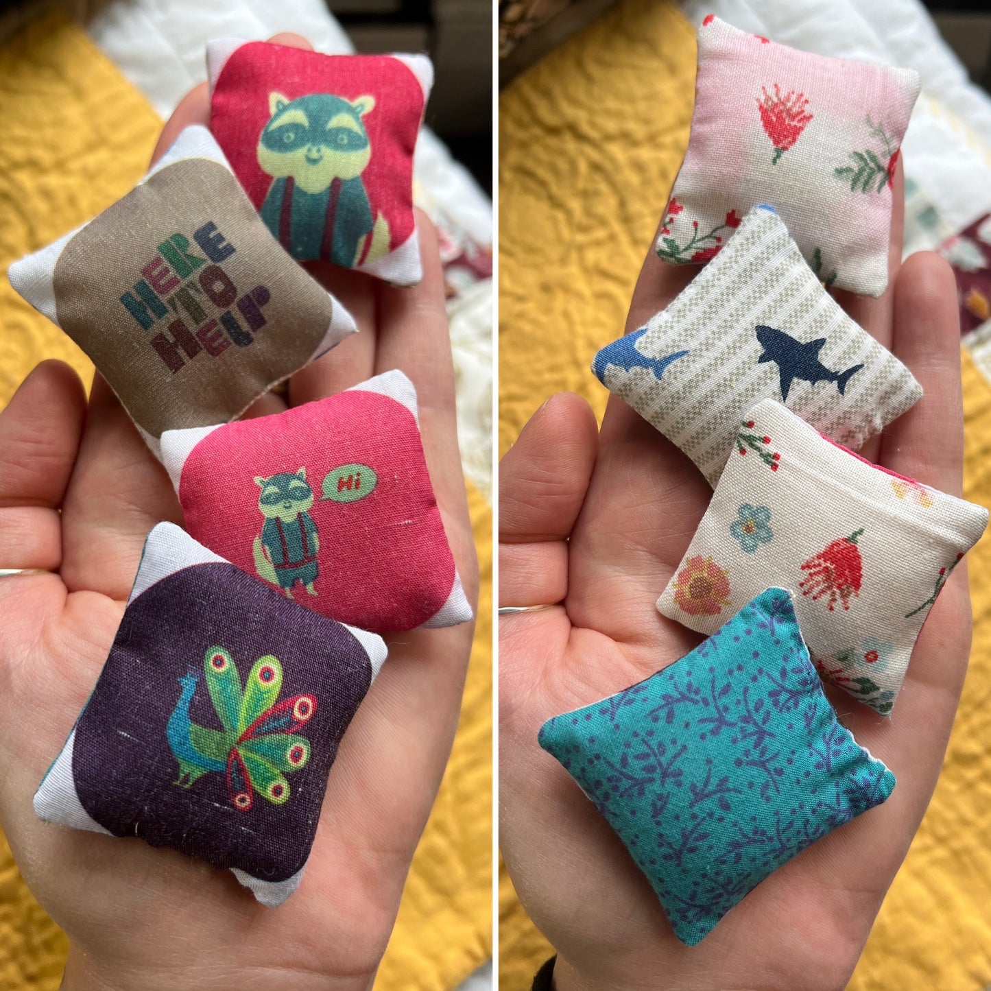 Doll Pillows - OOAK 1:12 Scale - Sold Individually