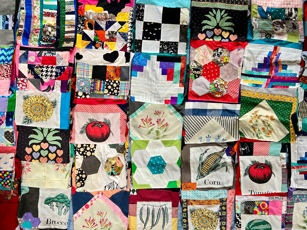 A Quilty Tee Shirt - Thrifted Upcycled Tshirts