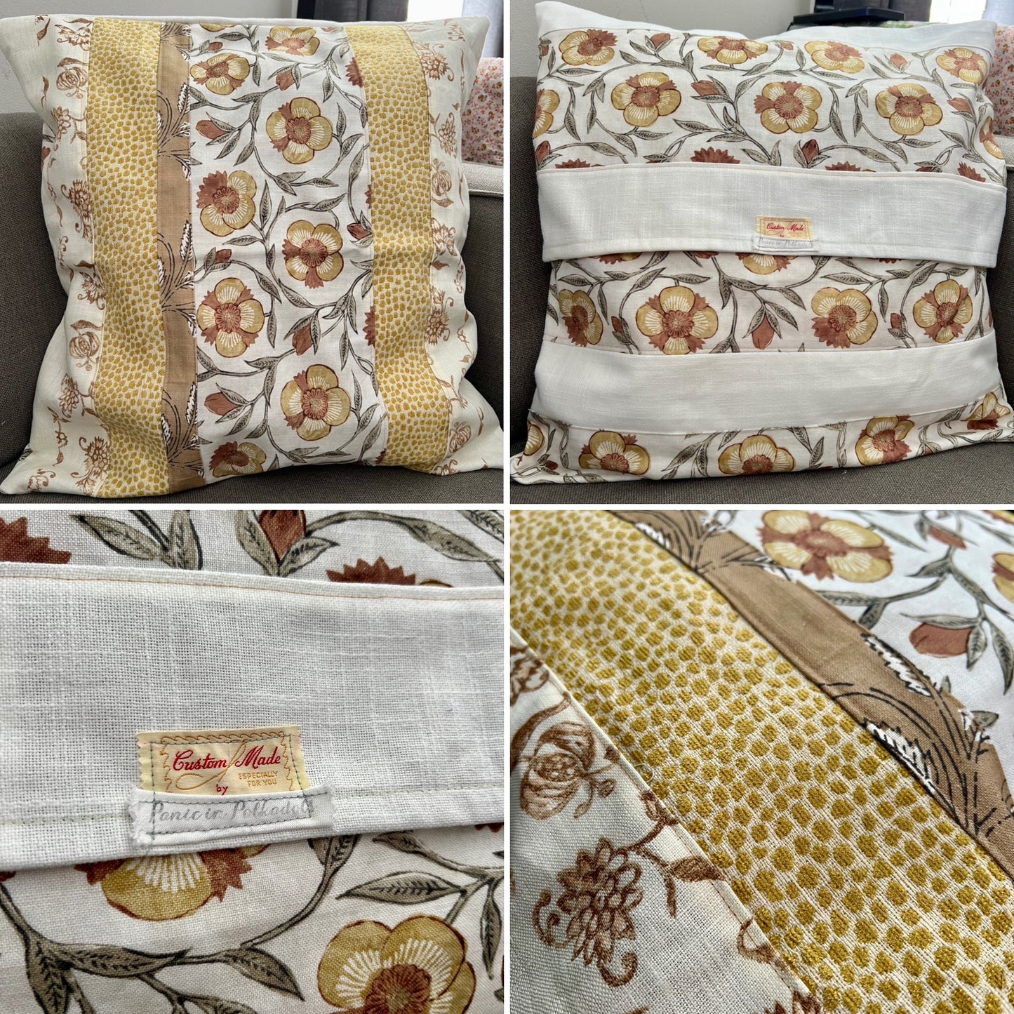 Designer Fabrics Pillow Cover - Envelope Back Closure