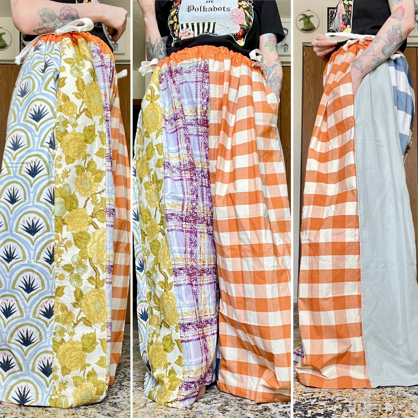 Panic Clothing - Denim or Shirt Upgrades or Designer Drapery Drawstring Pants