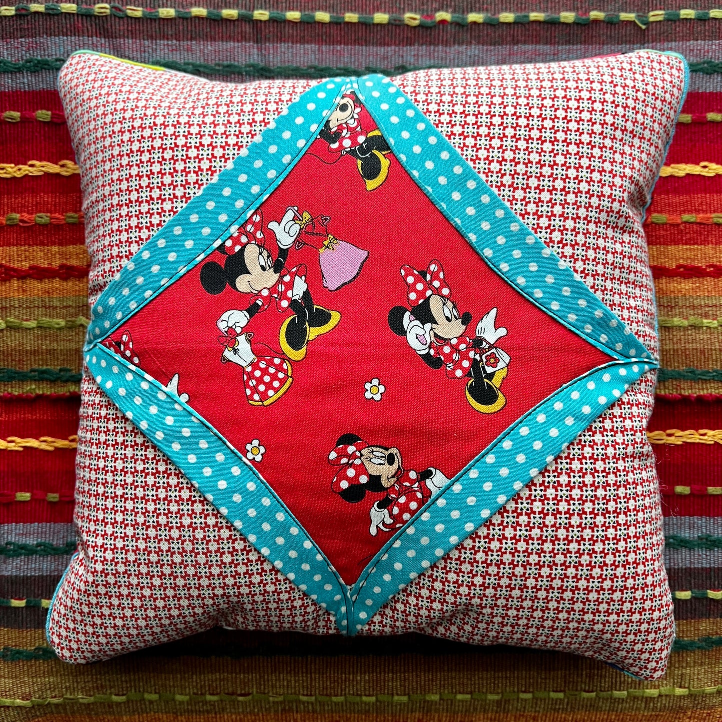 Little Pillow - Tooth Fairy Pocket - Cathedral Square Design