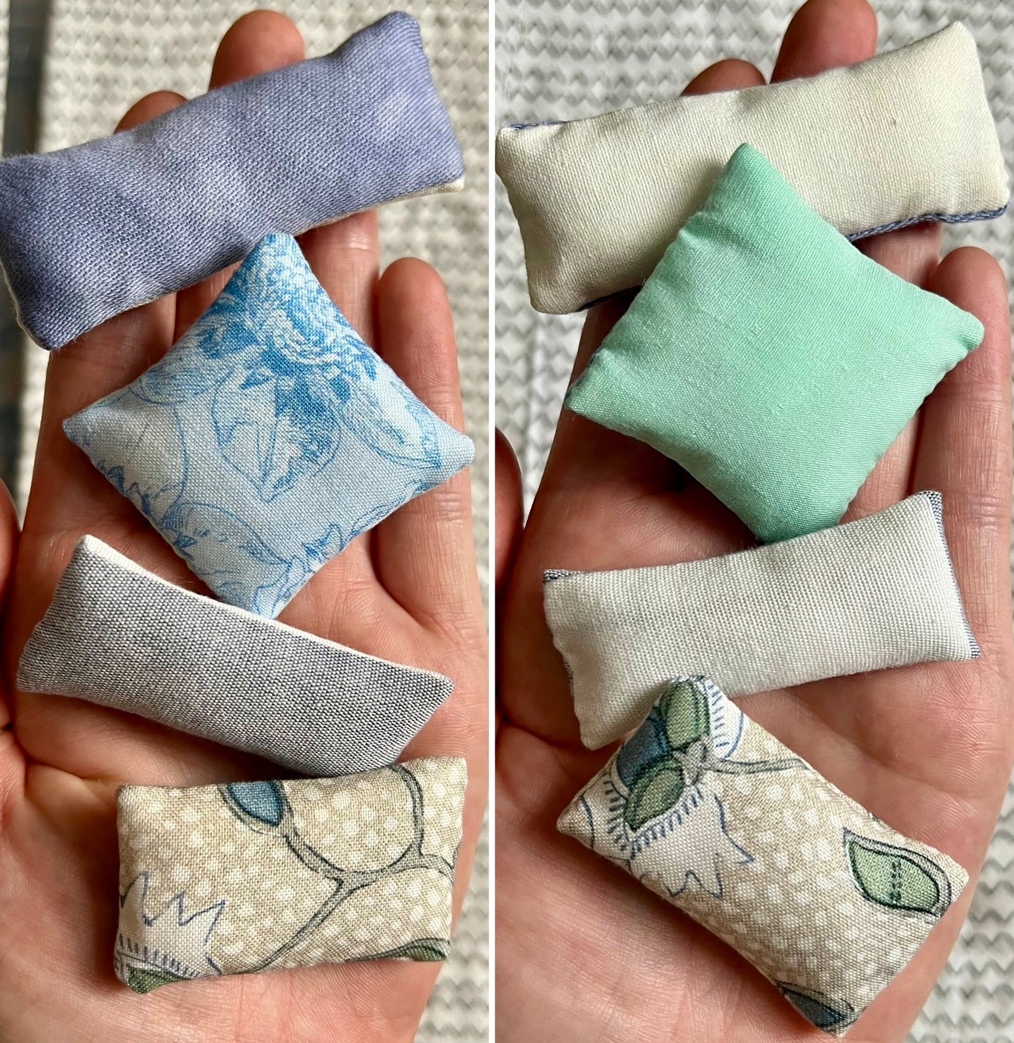 Doll Pillows - OOAK 1:12 Scale - Sold Individually