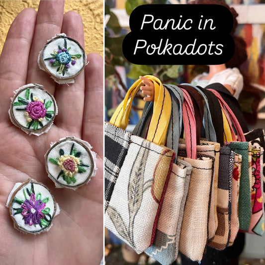 Doll Accessories - Barbie Tote Bag -  1:6 Scale