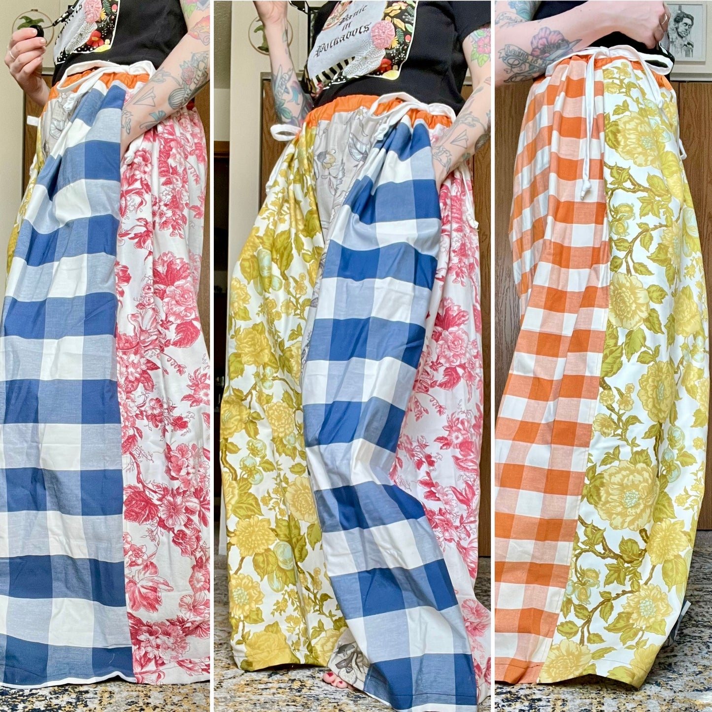 Panic Clothing - Denim or Shirt Upgrades or Designer Drapery Drawstring Pants
