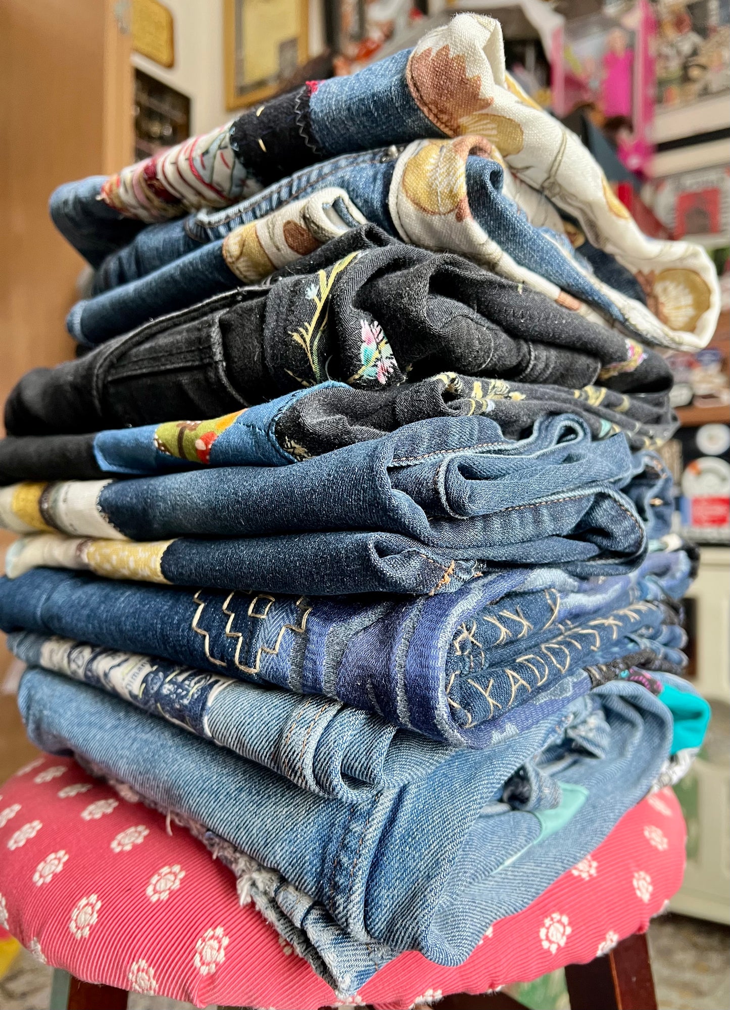 Panic Clothing - Denim or Shirt Upgrades or Designer Drapery Drawstring Pants