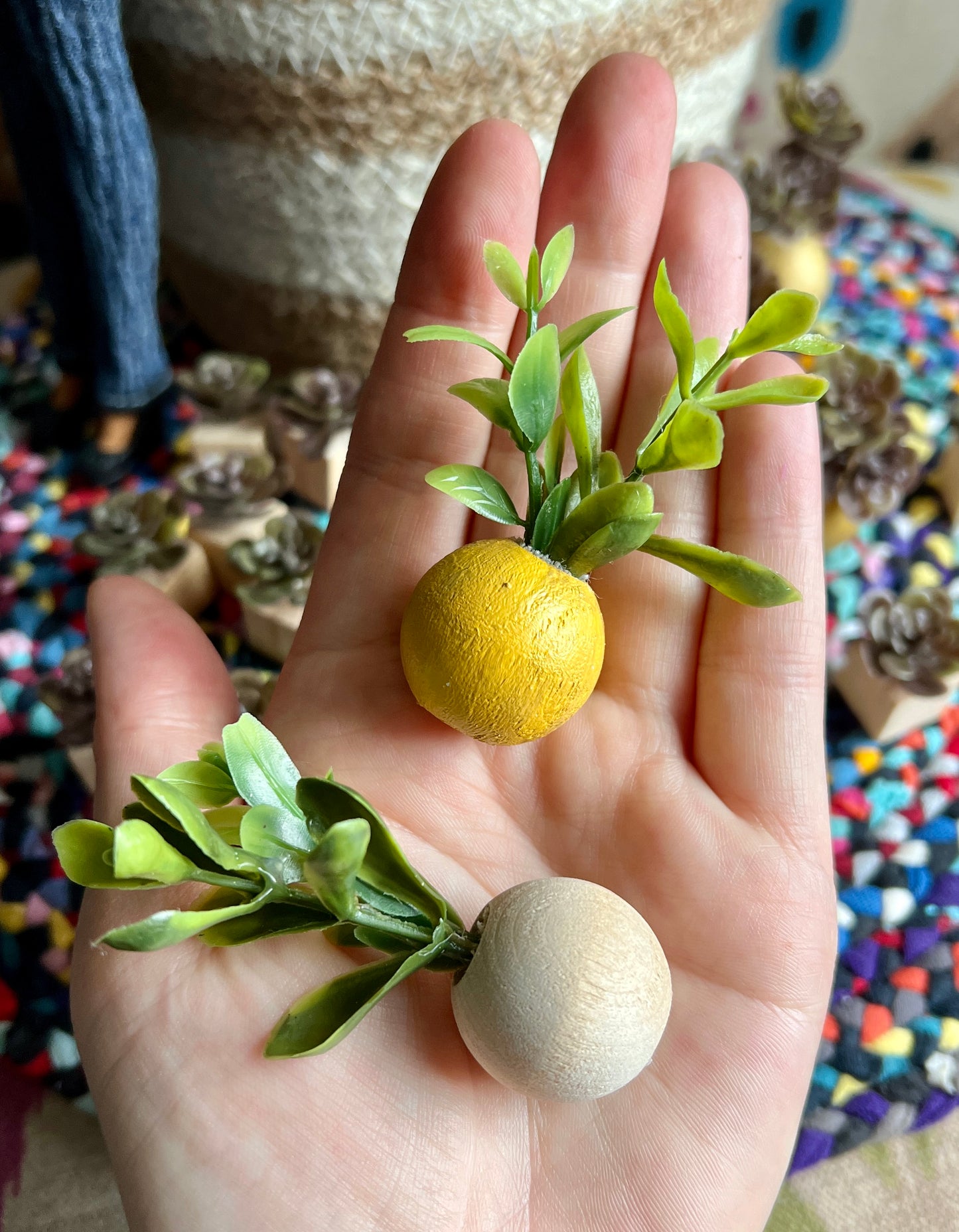 Flowers for Barbie - Miniature Dollhouse Floral Arrangement in Vase - 1:6 Scale