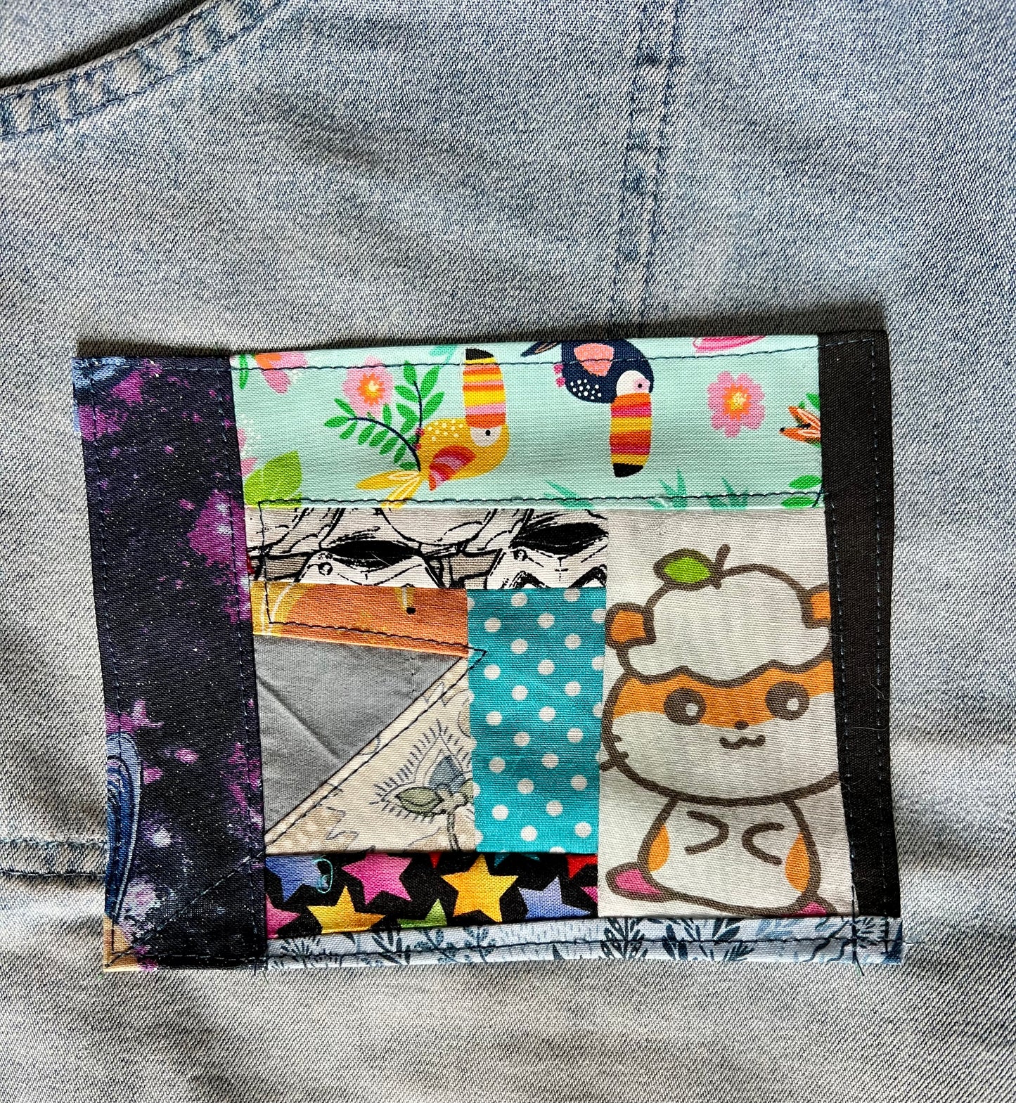 Panic Punk Patch - Scrappy, Ice Cream Cones or Hexie Flowers