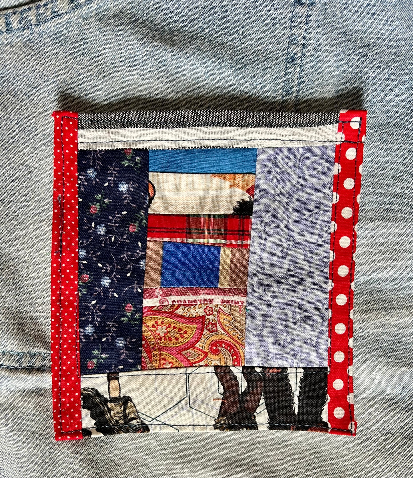 Panic Punk Patch - Scrappy, Ice Cream Cones or Hexie Flowers