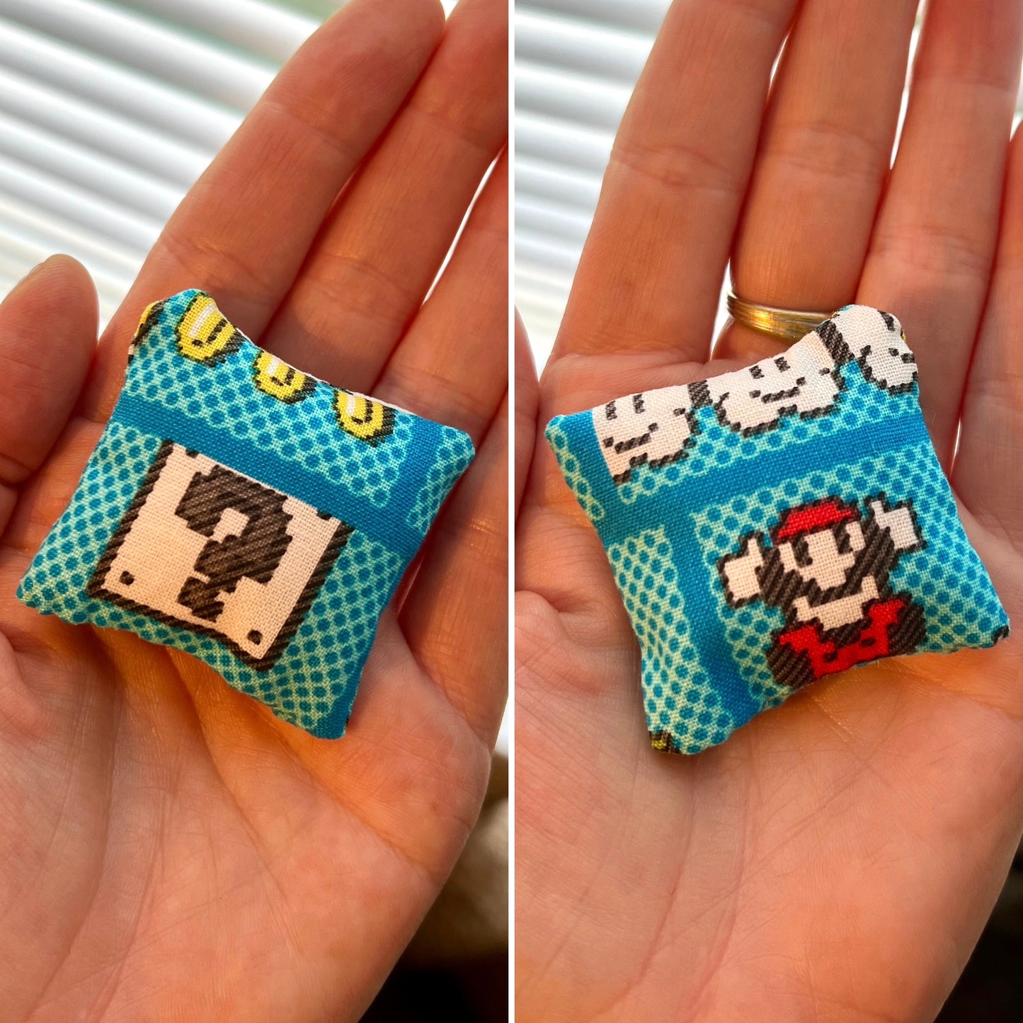 Doll Pillows - Miniature Throw Pillows 1:12 Scale or 1:6 Scale - Sold Individually
