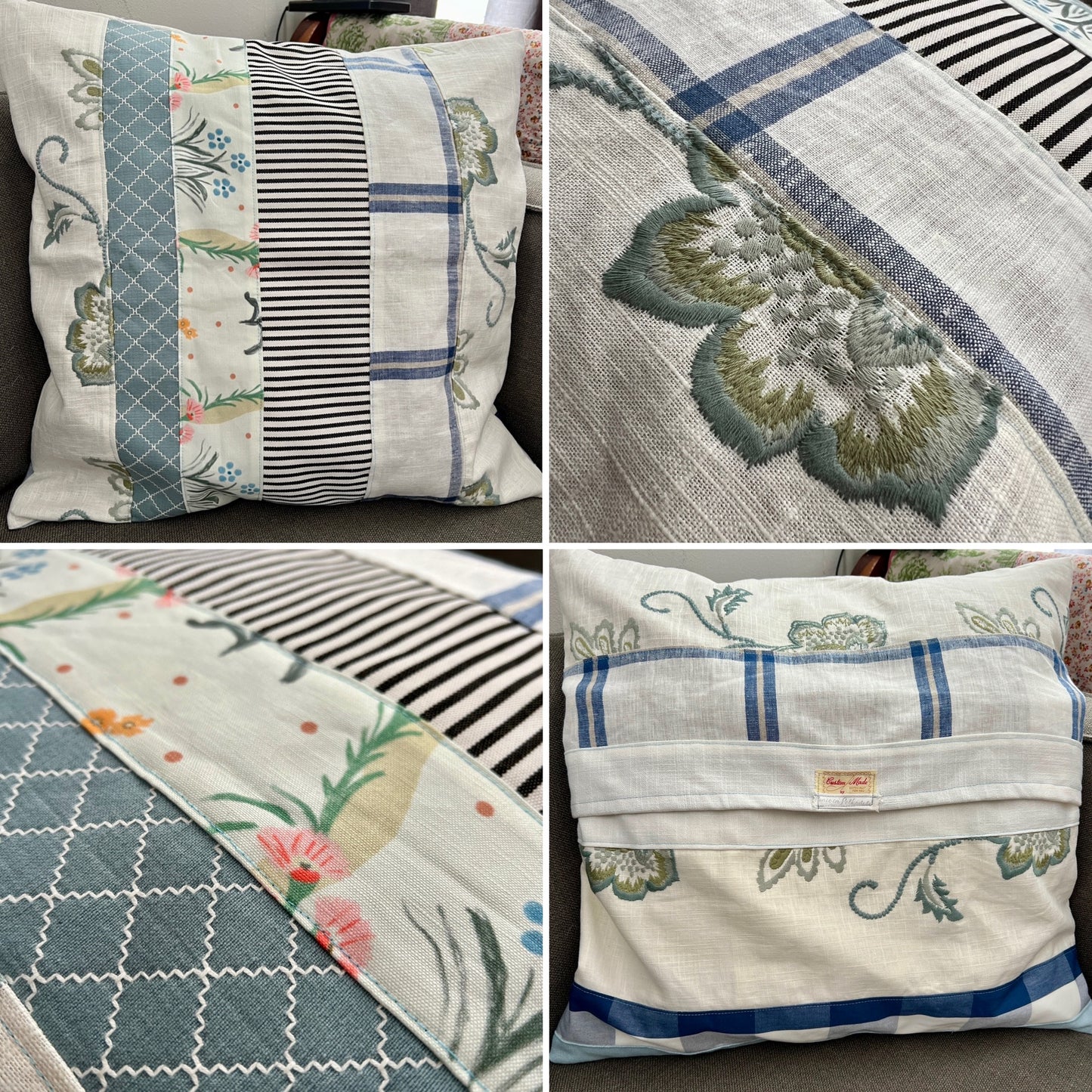 Designer Fabrics Pillow Cover - Envelope Back Closure