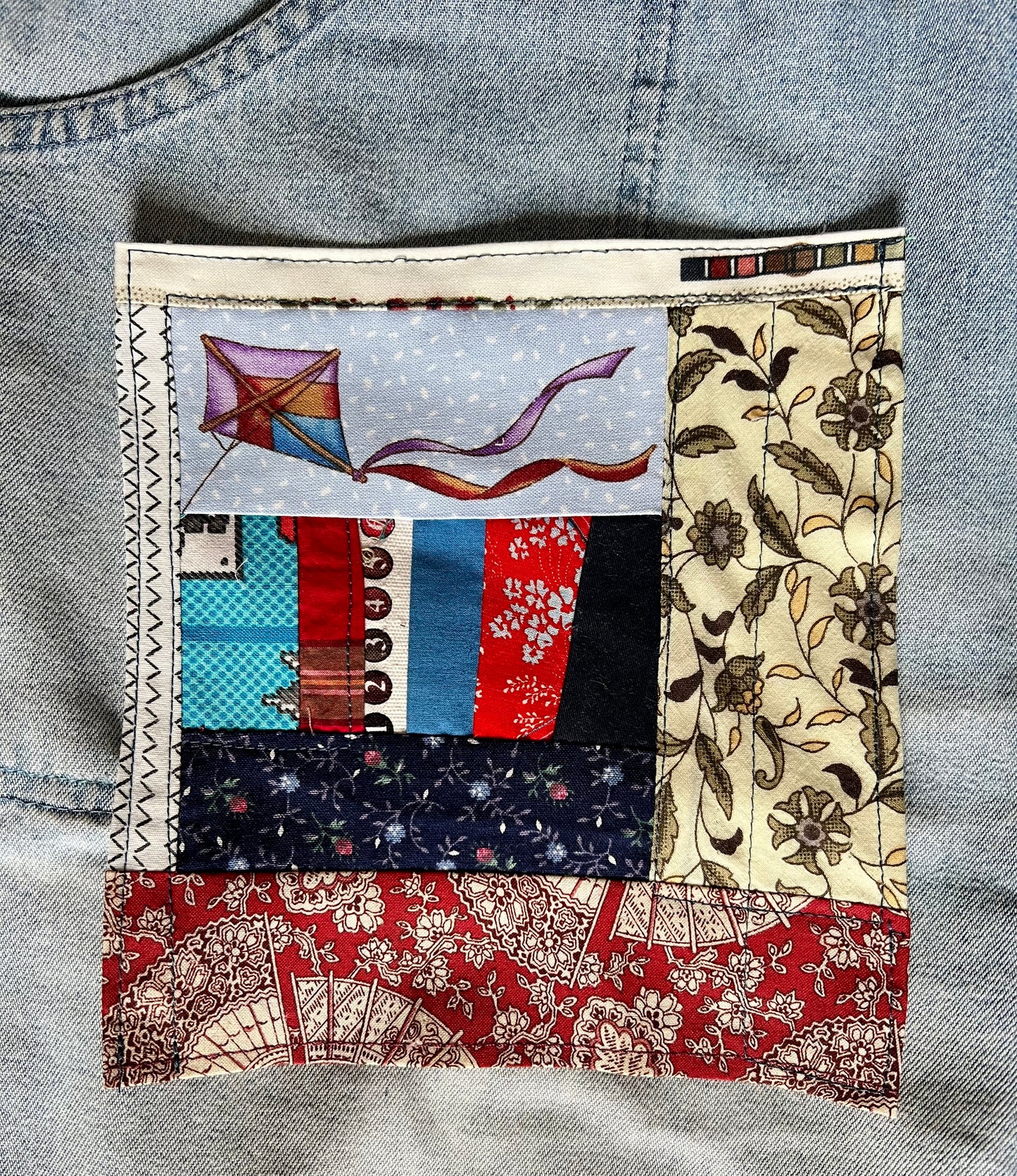 Panic Punk Patch - Scrappy, Ice Cream Cones or Hexie Flowers