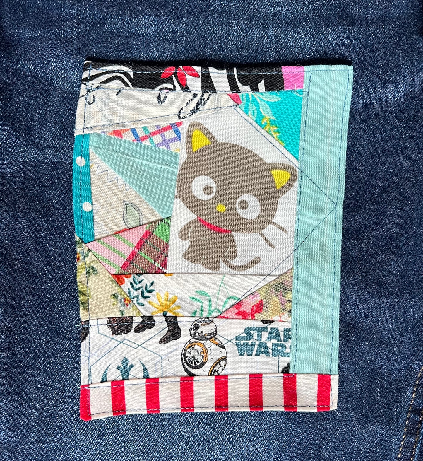 Panic Punk Patch - Scrappy, Ice Cream Cones or Hexie Flowers