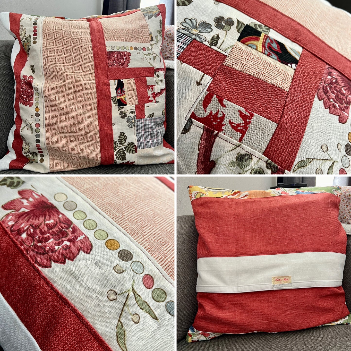 Designer Fabrics Pillow Cover - Envelope Back Closure