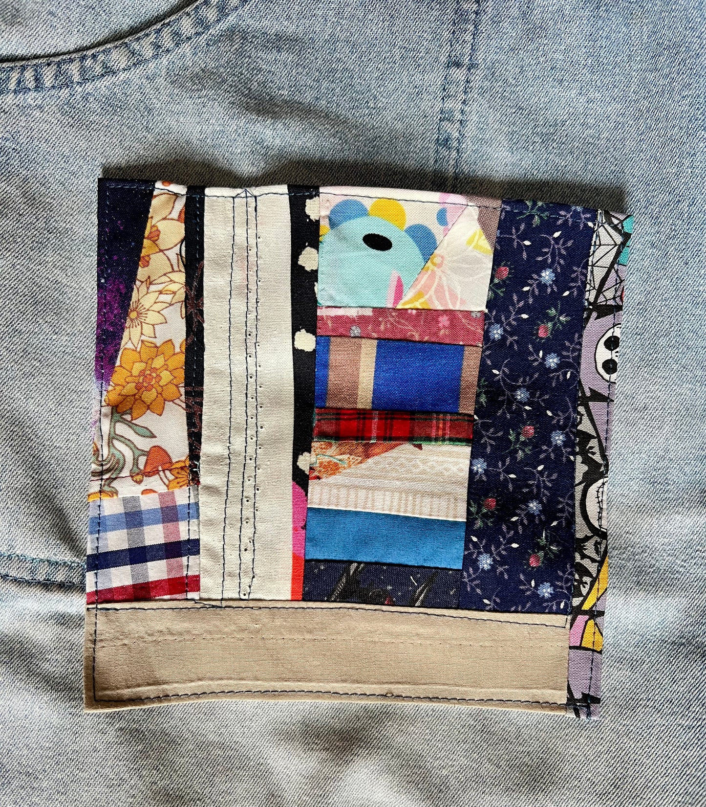 Panic Punk Patch - Scrappy, Ice Cream Cones or Hexie Flowers