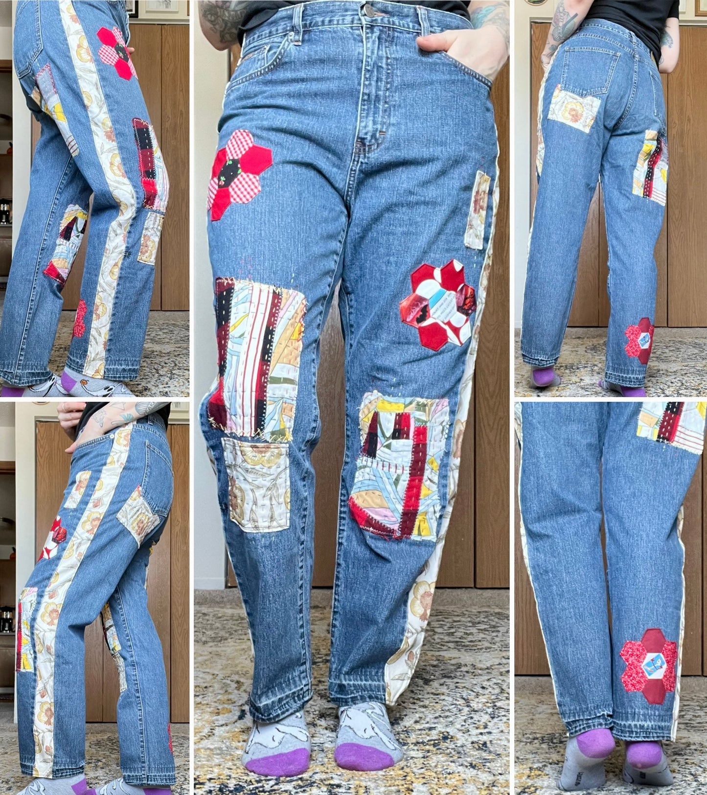 Panic Clothing - Denim or Shirt Upgrades or Designer Drapery Drawstring Pants
