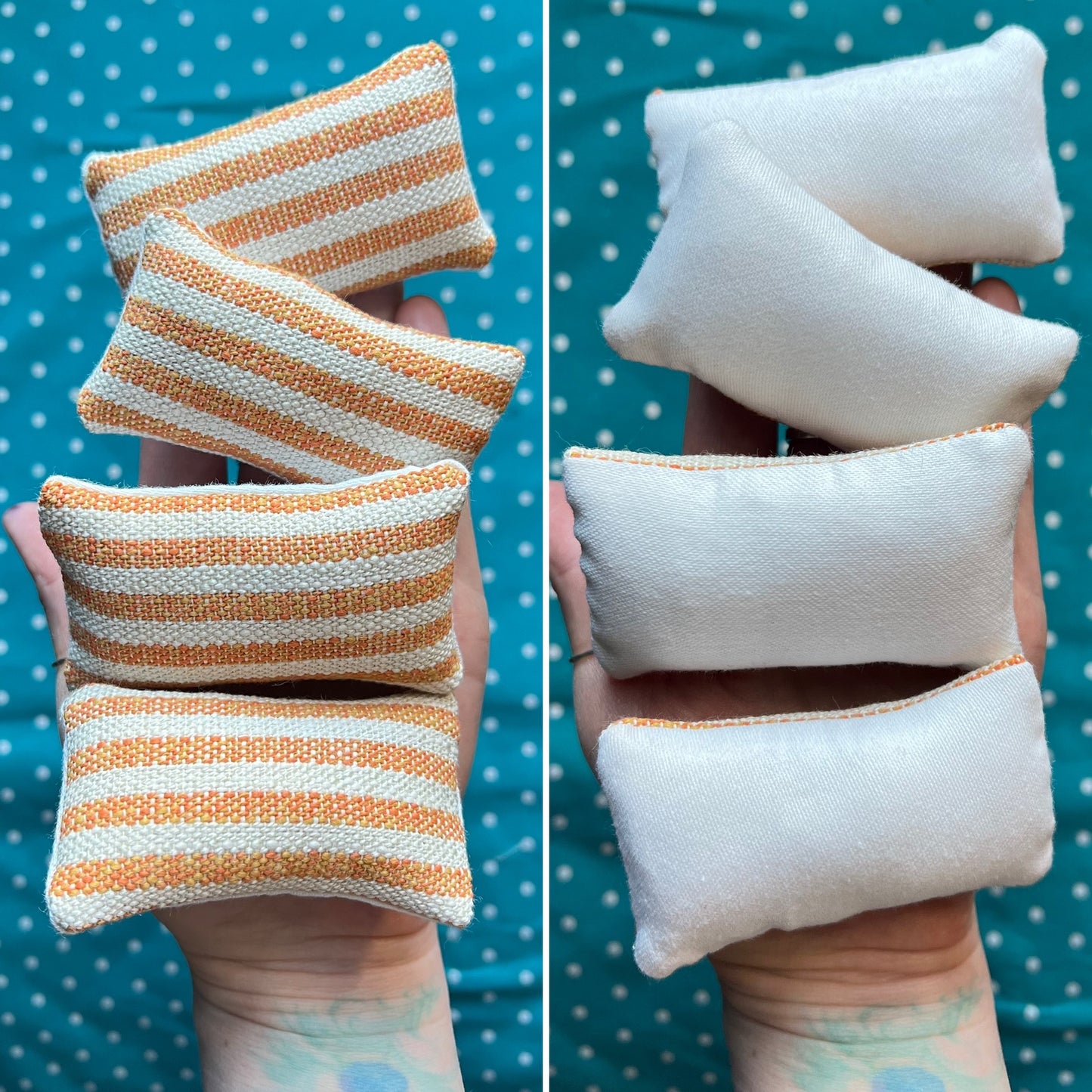 Barbie Doll Pillow - Handmade Miniatures Sold Individually -  1:6 Scale