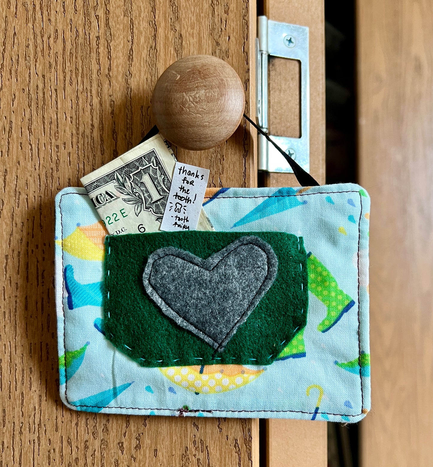 Tooth Fairy Pocket Door Hanger - Sanrio Hello Kitty and Friends