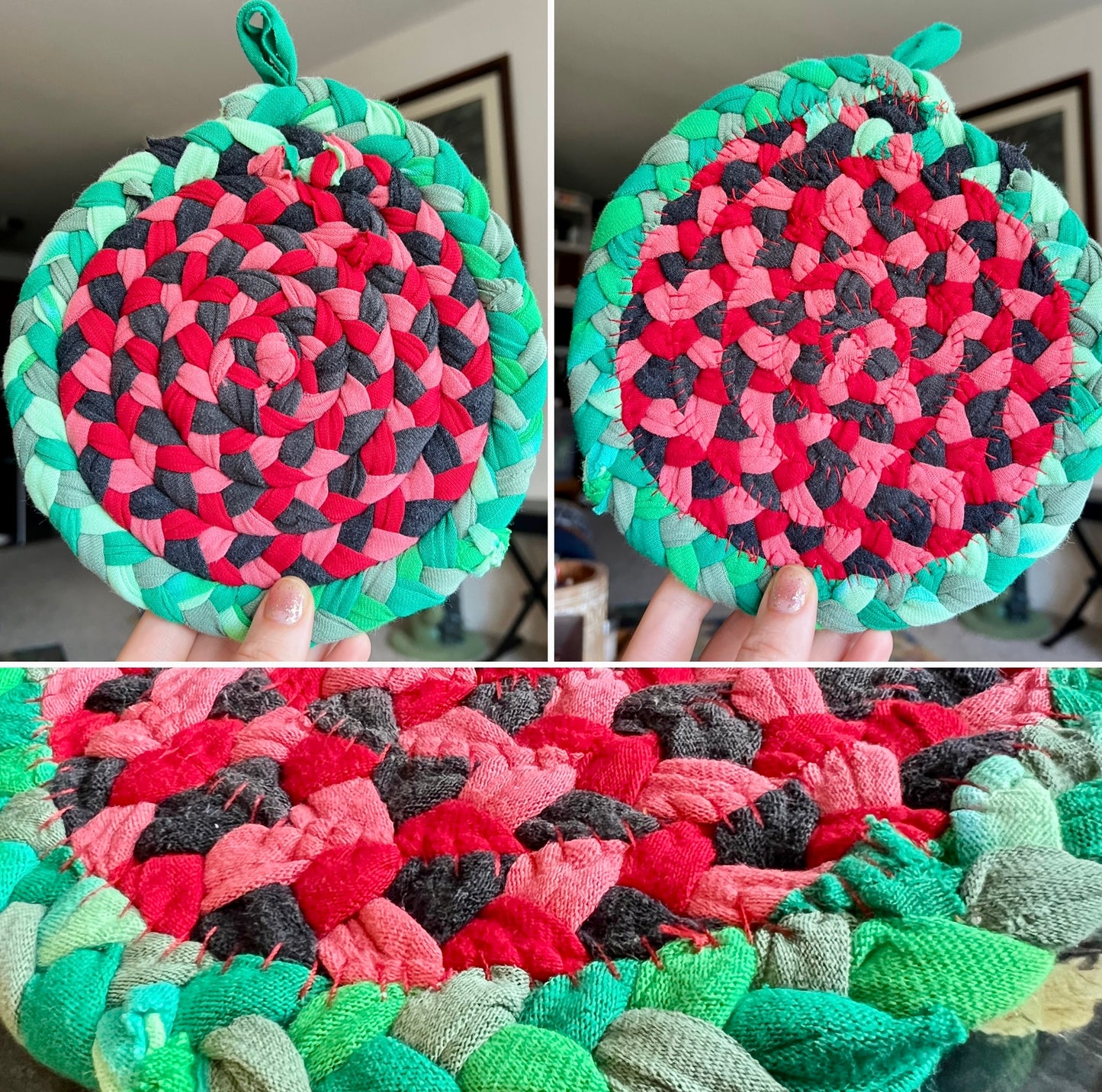 Braided Trivet Potholder - Singles