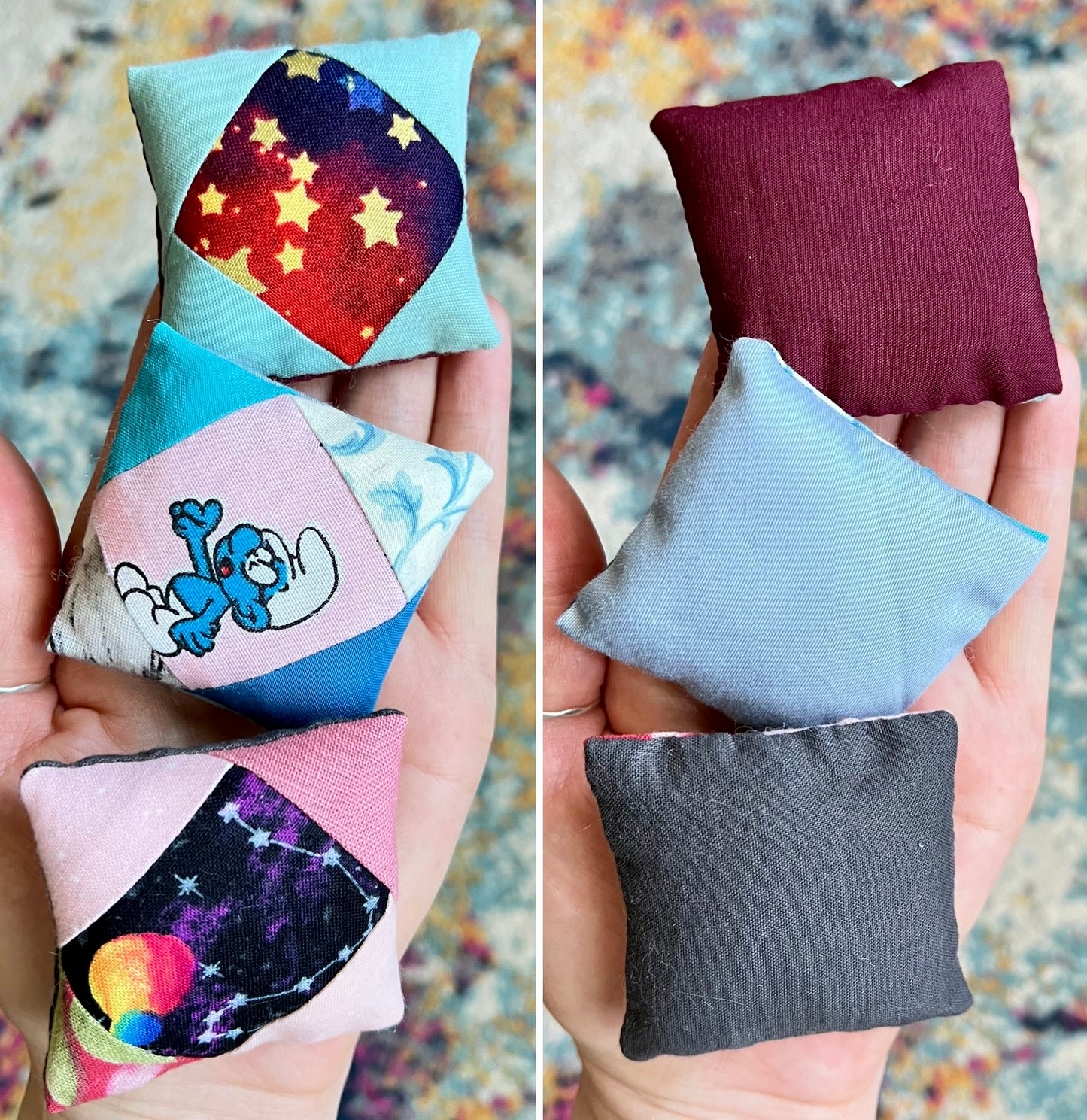 Barbie Doll Pillow - Handmade Miniatures Sold Individually -  1:6 Scale
