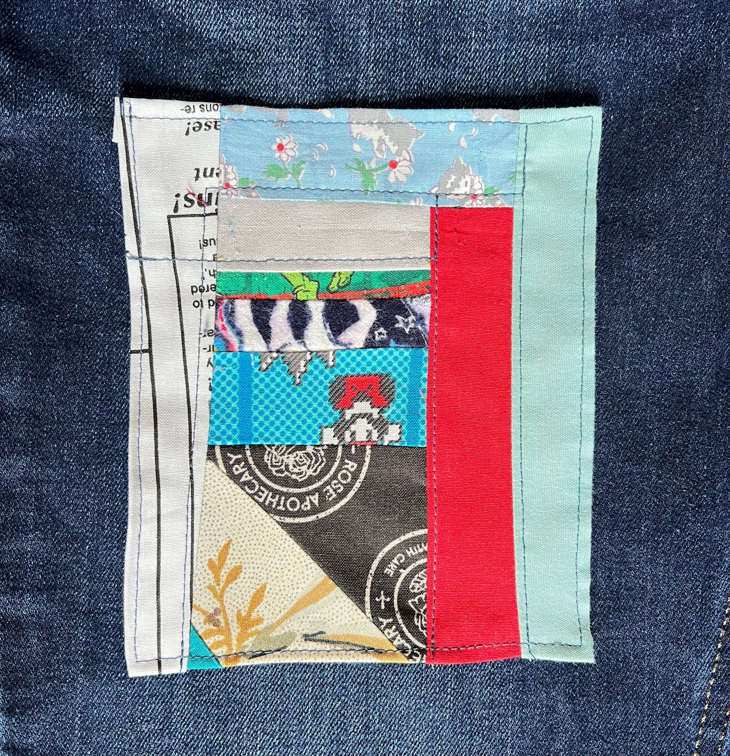 Panic Punk Patch - Scrappy, Ice Cream Cones or Hexie Flowers