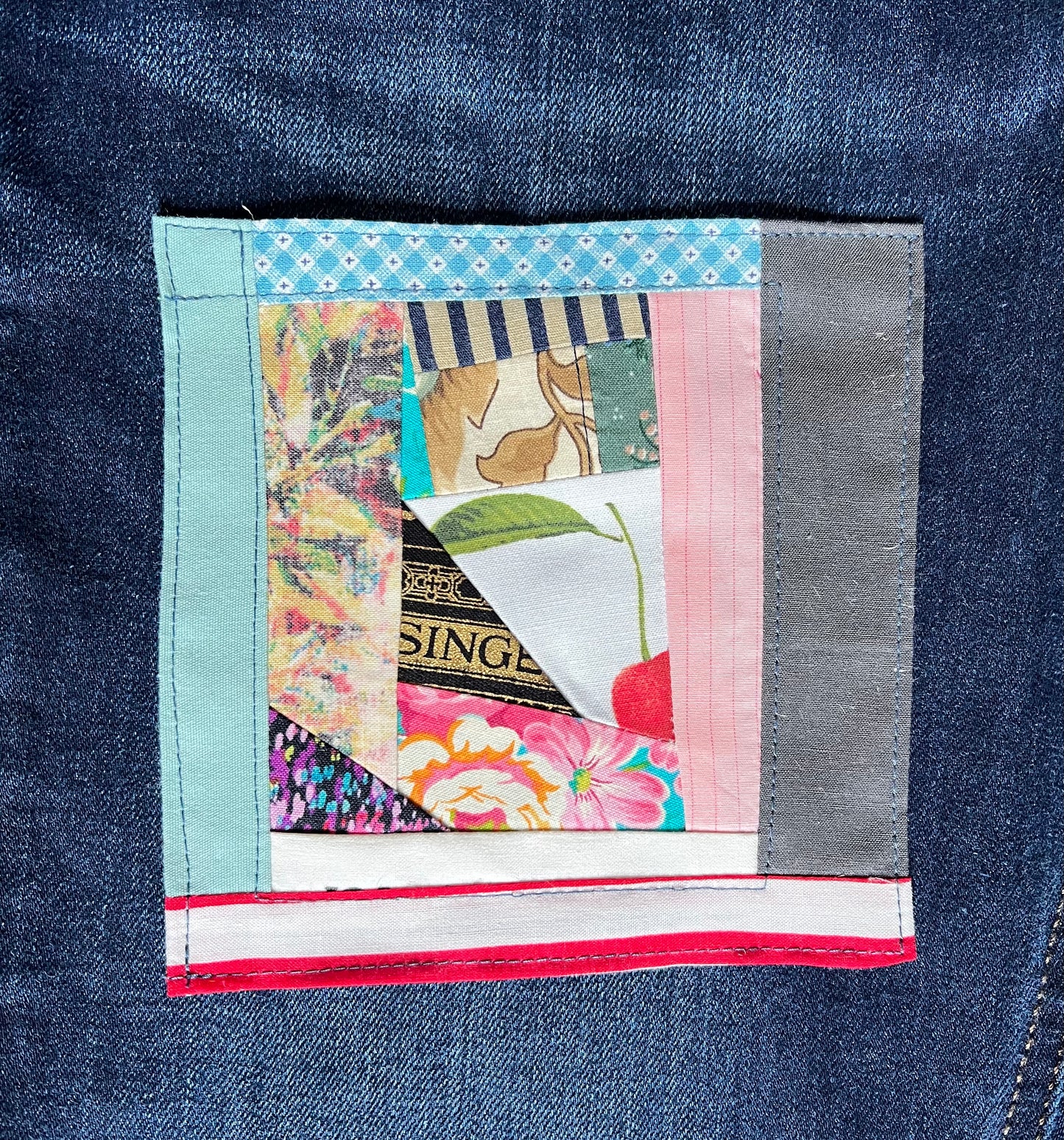 Panic Punk Patch - Scrappy, Ice Cream Cones or Hexie Flowers