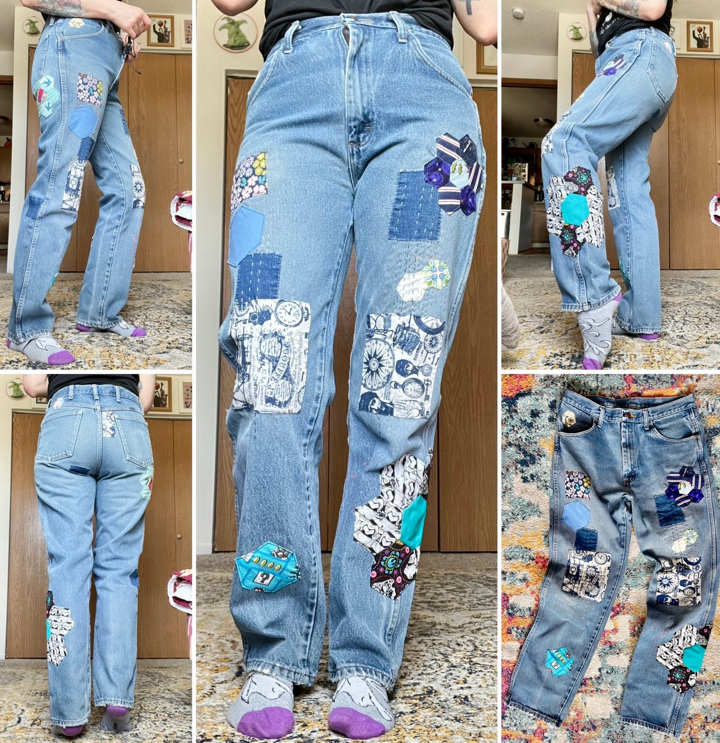 Panic Clothing - Denim or Shirt Upgrades or Designer Drapery Drawstring Pants