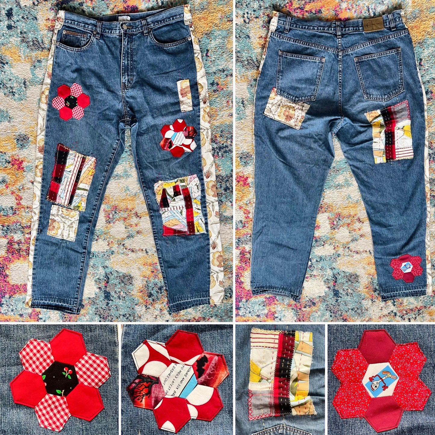 Panic Clothing - Denim or Shirt Upgrades or Designer Drapery Drawstring Pants