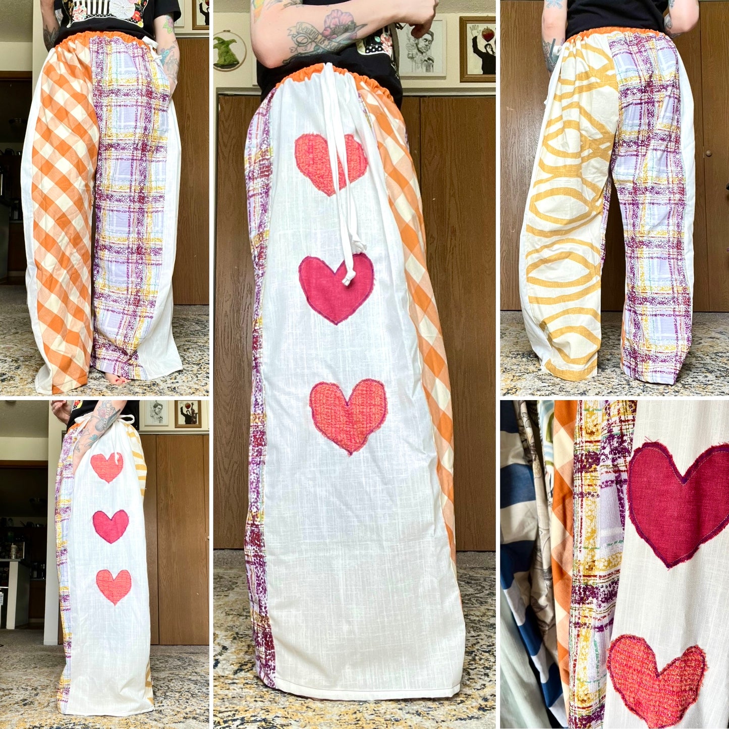 Panic Clothing - Denim or Shirt Upgrades or Designer Drapery Drawstring Pants