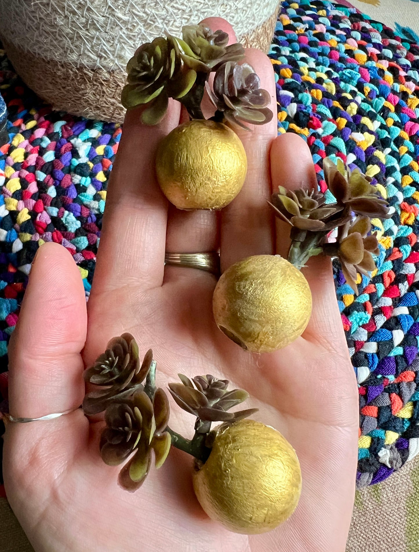 Flowers for Barbie - Miniature Dollhouse Floral Arrangement in Vase - 1:6 Scale