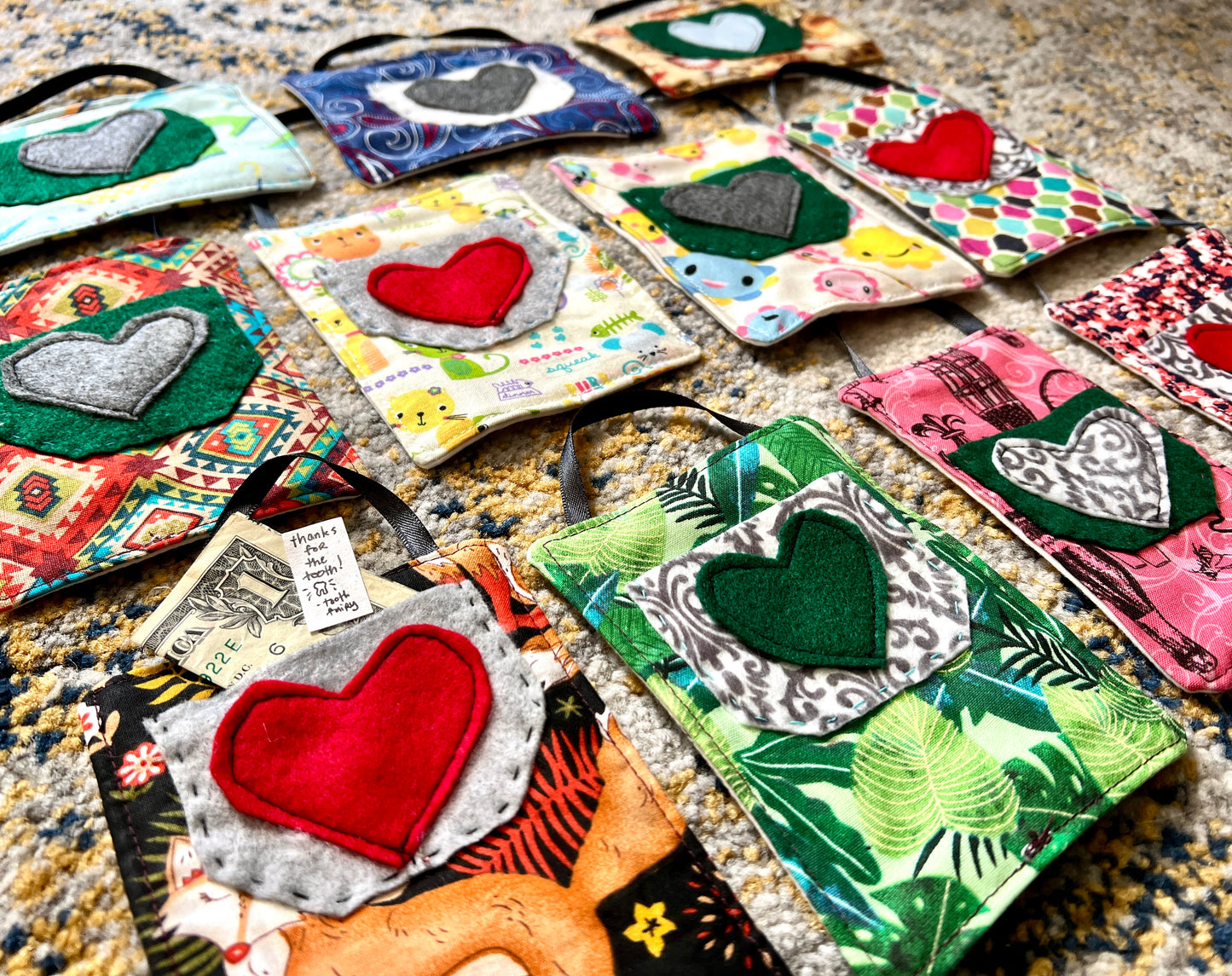 Tooth Fairy Pocket Door Hanger - Sanrio Hello Kitty and Friends