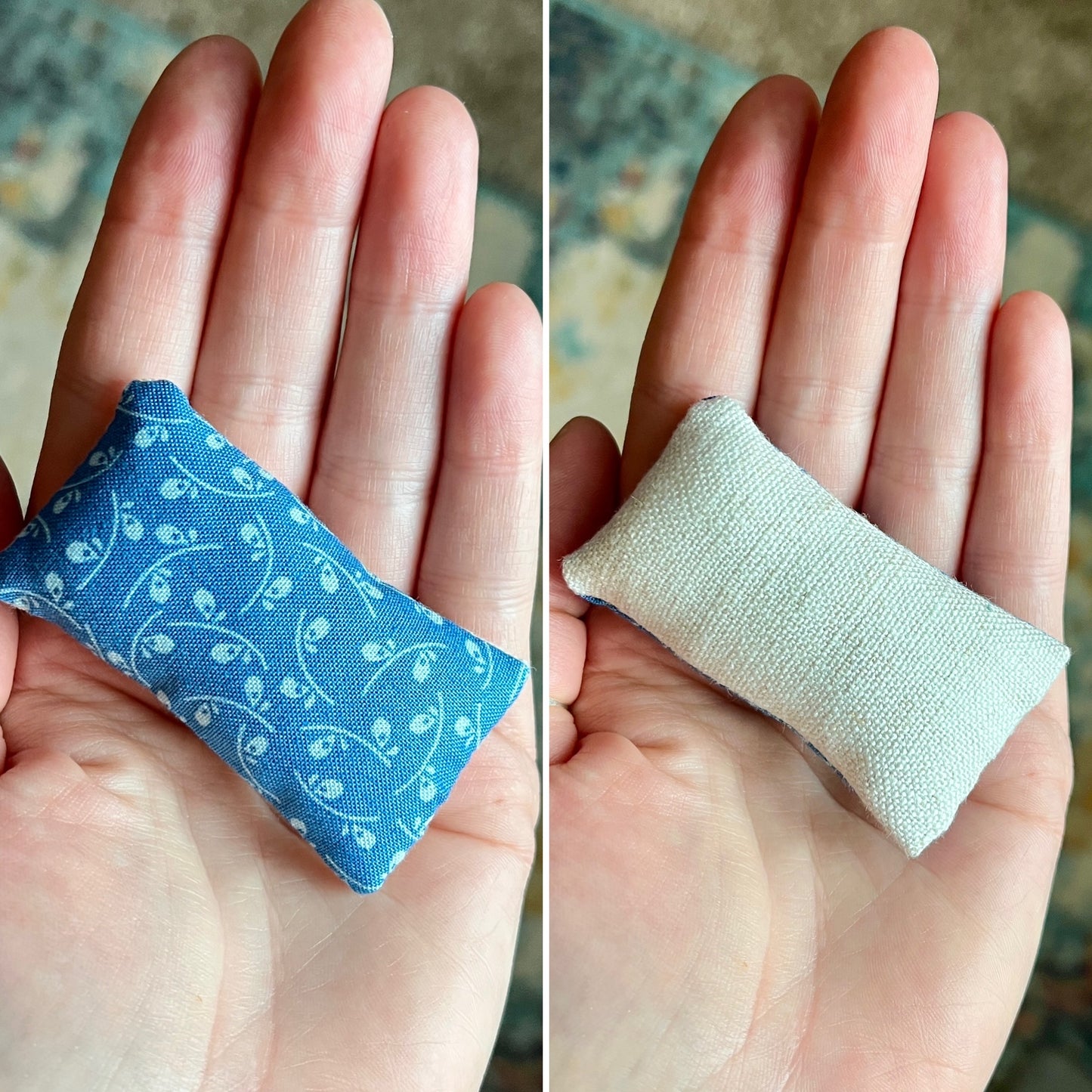 Doll Pillows - Miniature Throw Pillows - 1:12 Scale or 1:6 Scale - Sold Individually