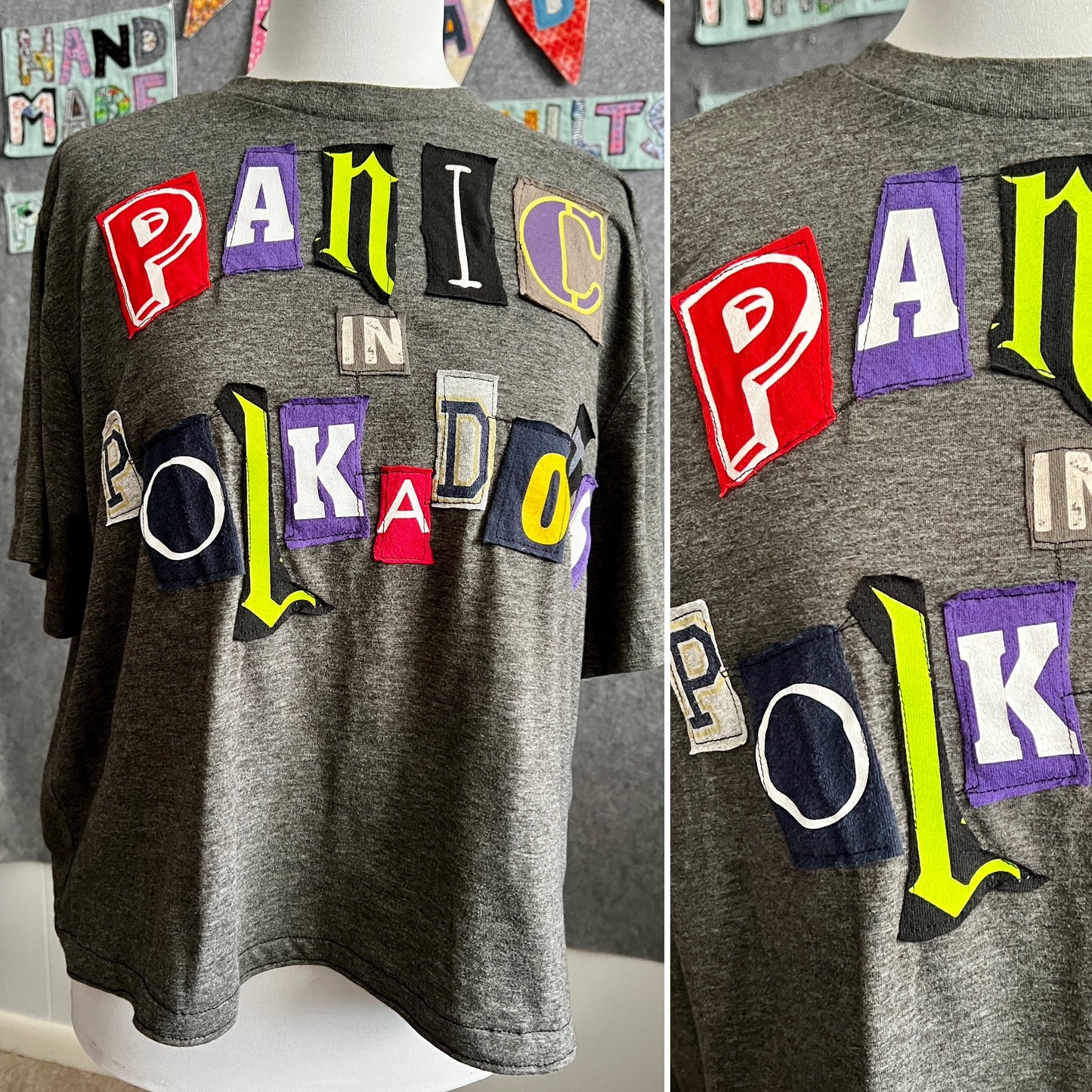 Panic Clothing - Ransom Note Tee Shirt - Choose Your Style!