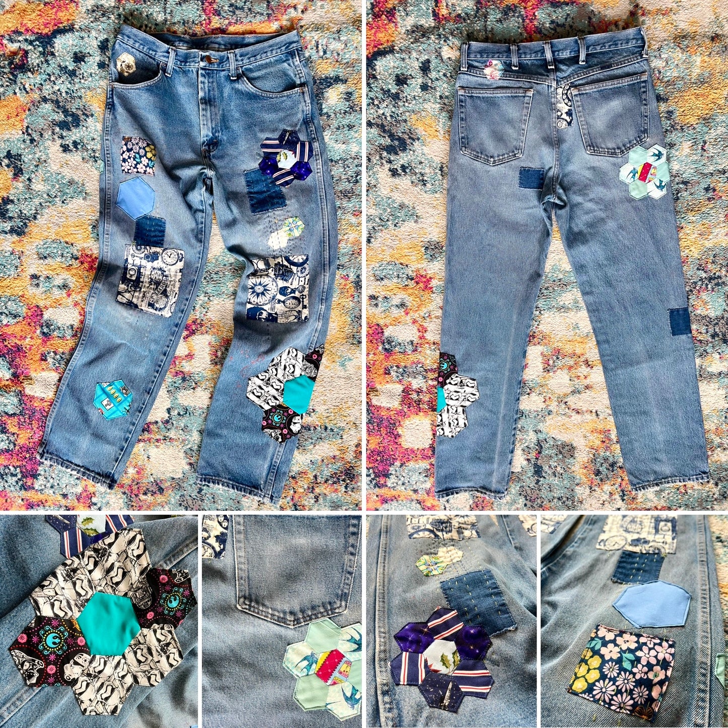 Panic Clothing - Denim or Shirt Upgrades or Designer Drapery Drawstring Pants