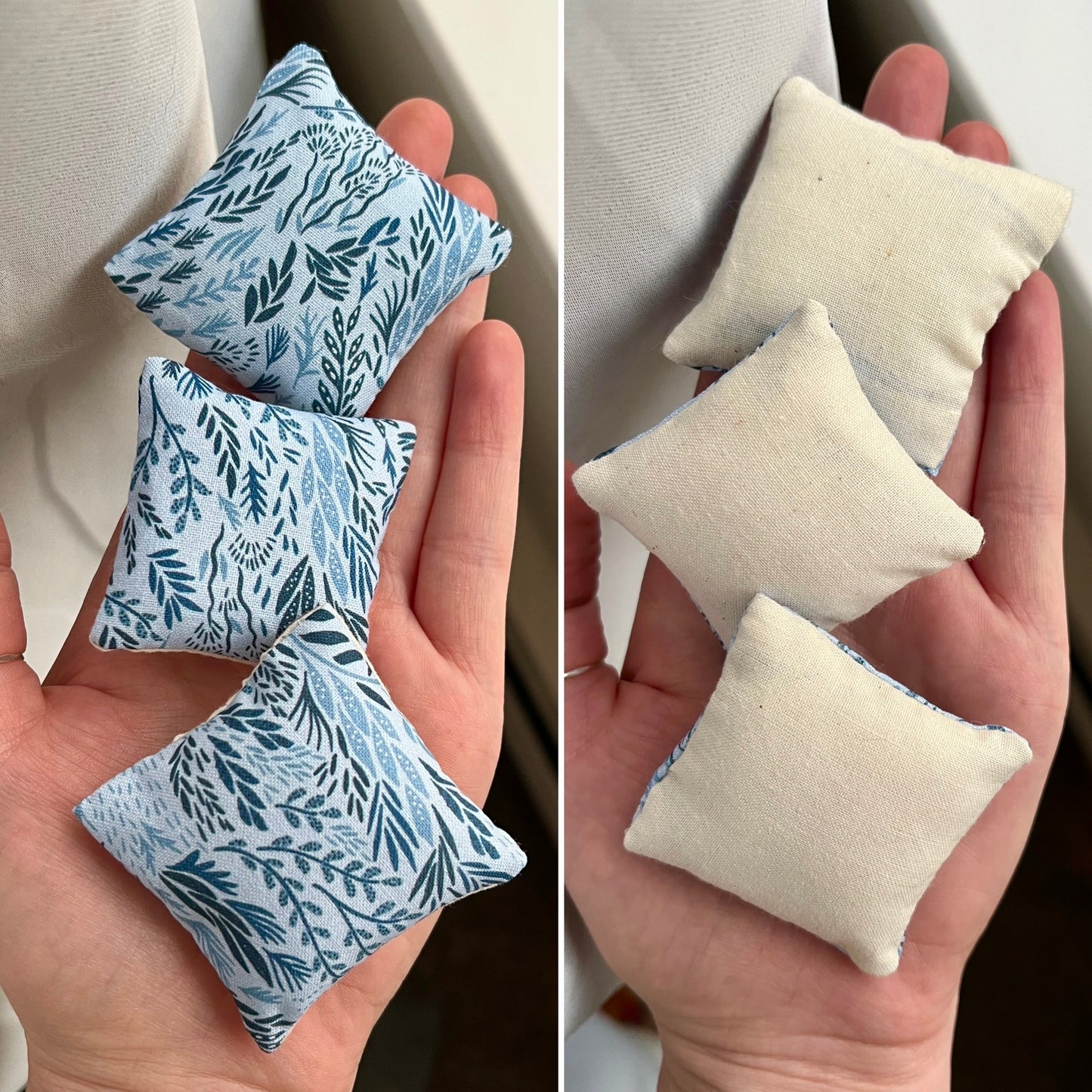 Doll Pillows - Miniature Throw Pillows - 1:12 Scale or 1:6 Scale - Sold Individually