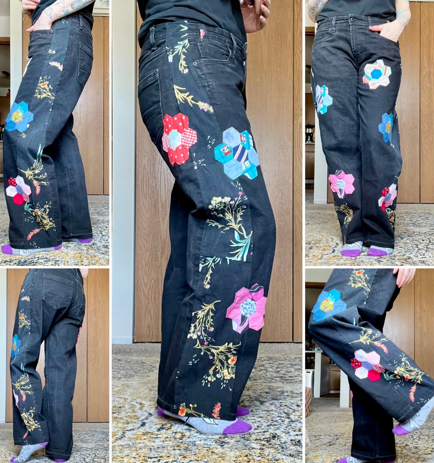 Panic Clothing - Denim or Shirt Upgrades or Designer Drapery Drawstring Pants