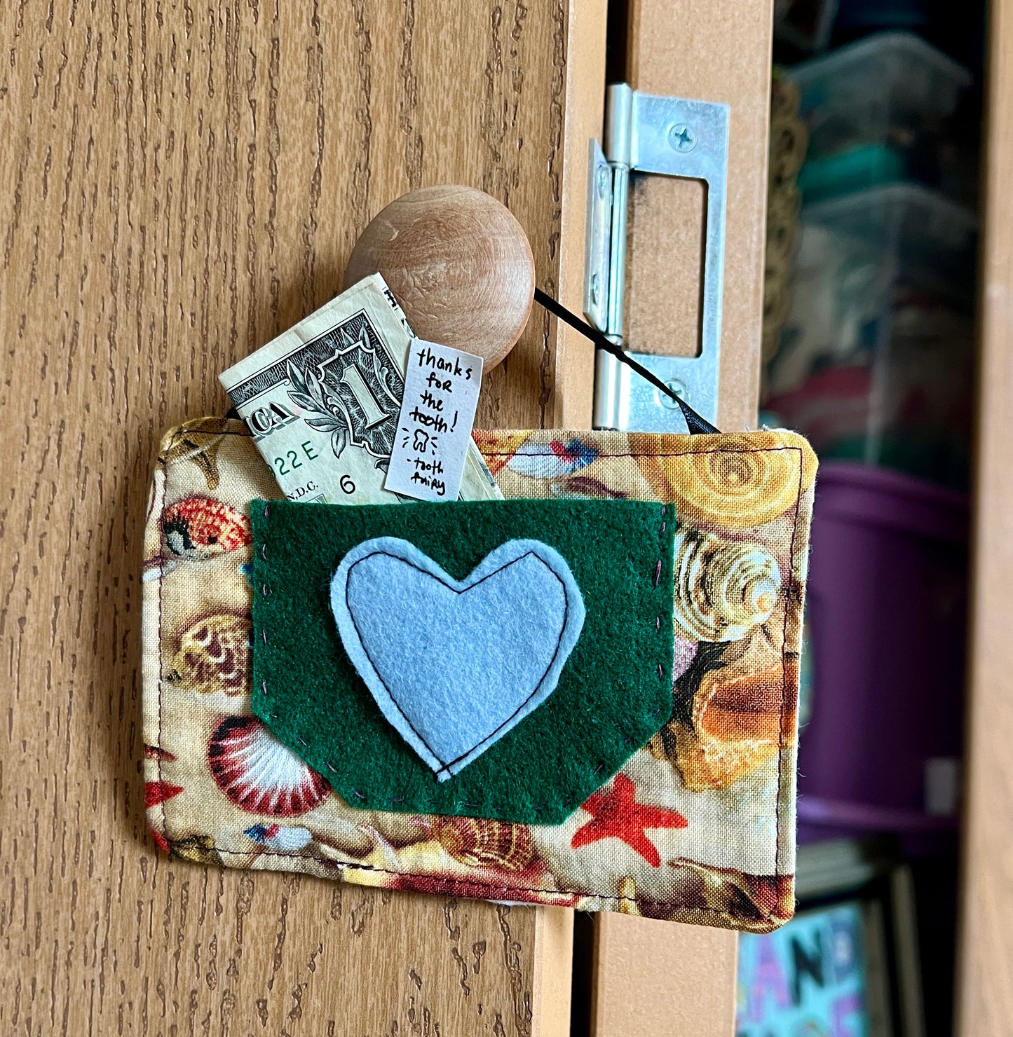 Tooth Fairy Pocket Door Hanger - Sanrio Hello Kitty and Friends