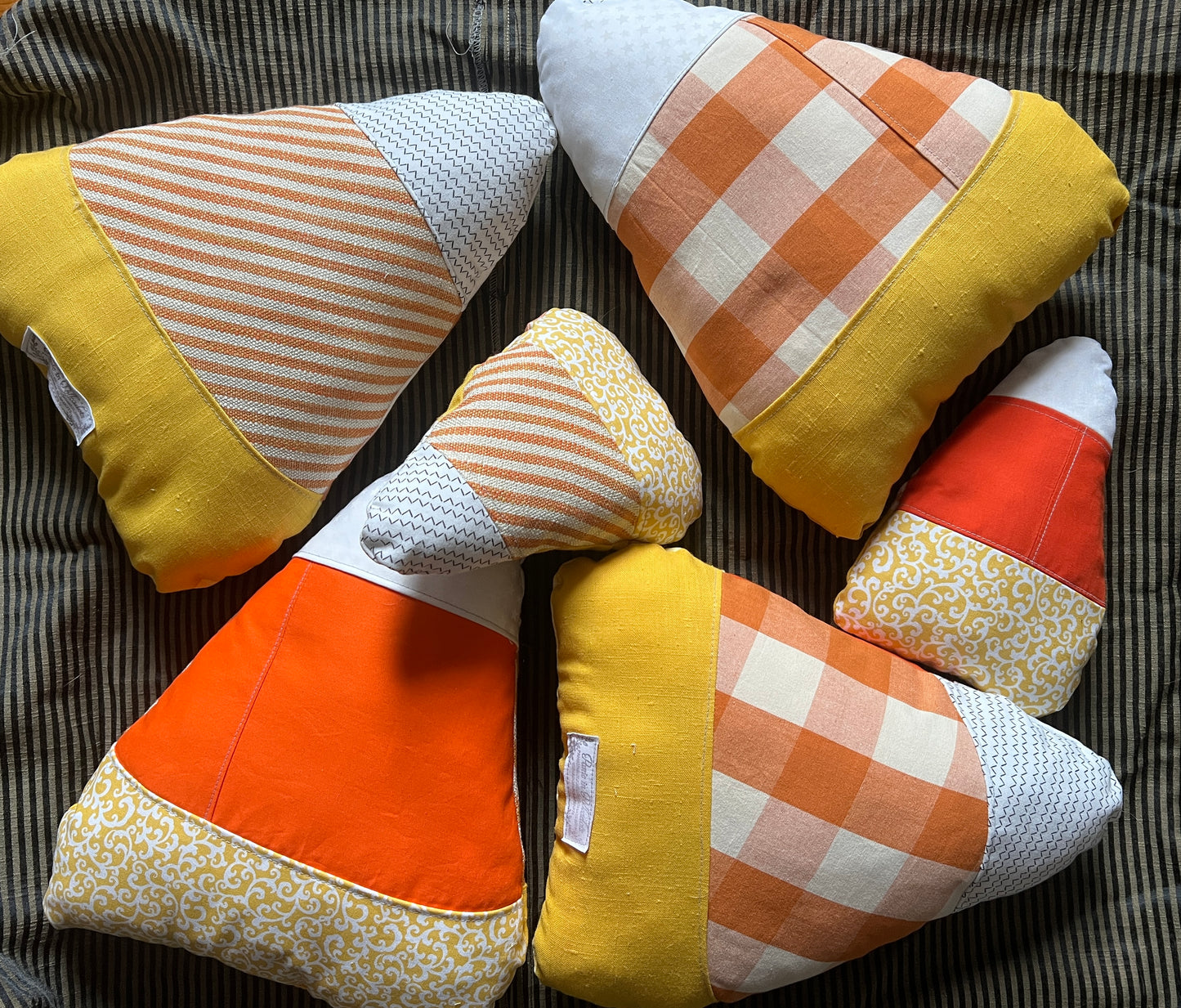 Cute Giant Pillow - Wrapped Candy, Candy Corn, Strawberry or Mini Bolster Neck Pillow