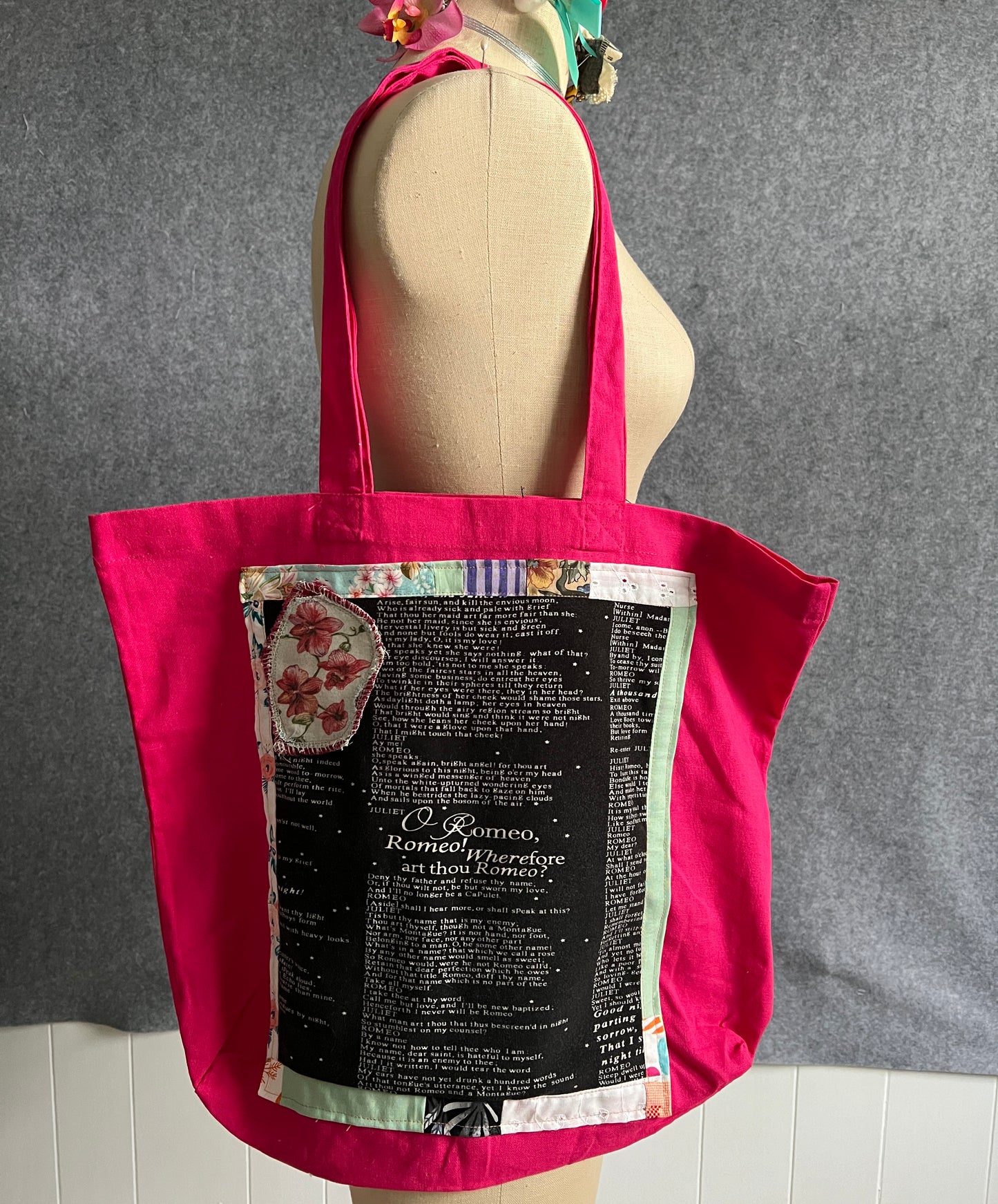 Perfectly Imperfect Tote Bag - Scrappy YoYos or Collage Tees